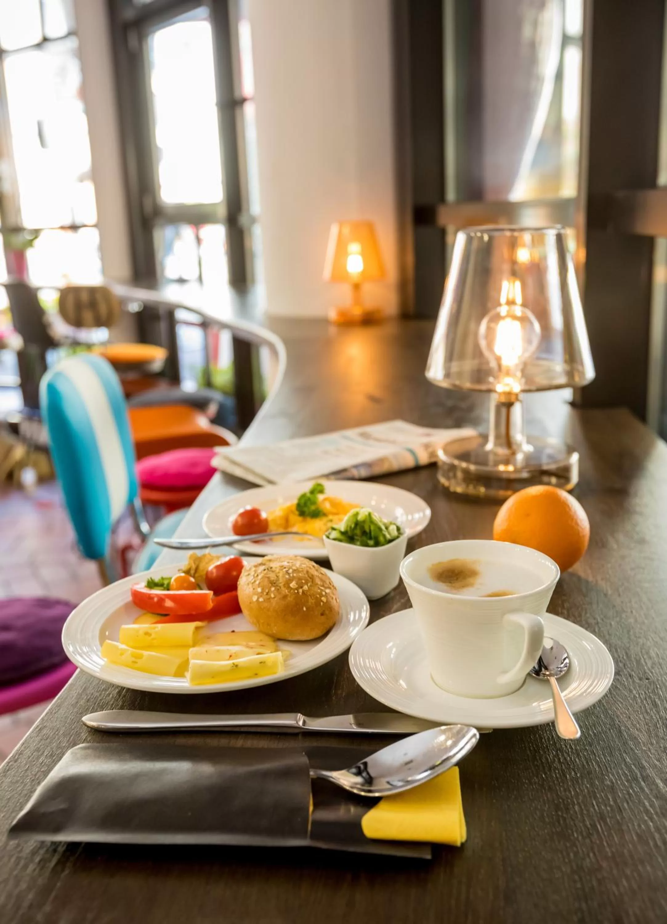 Food and drinks in artHOTEL Magdeburg