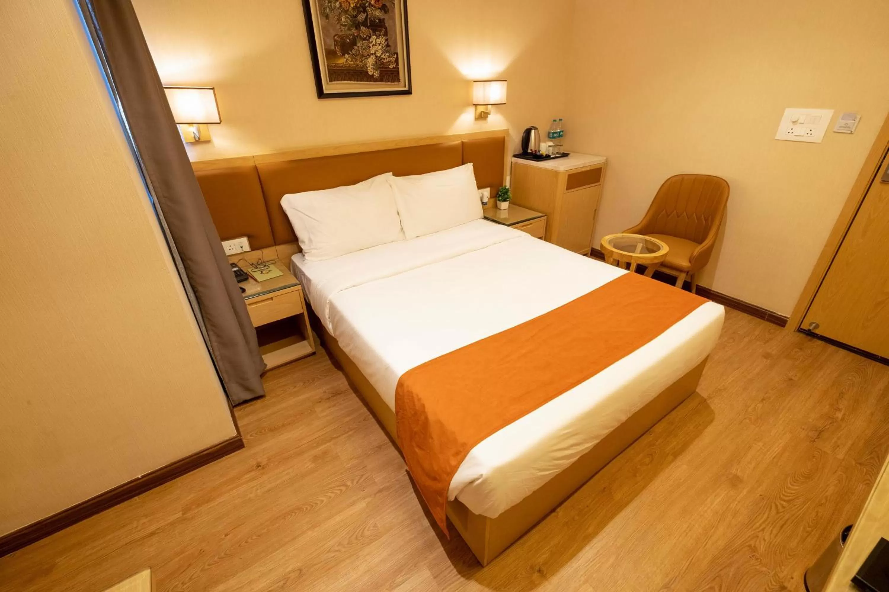 Photo of the whole room, Bed in The Bastion