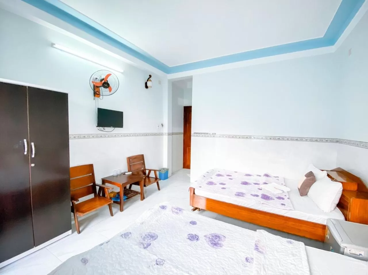 Bed in An Phát Motel