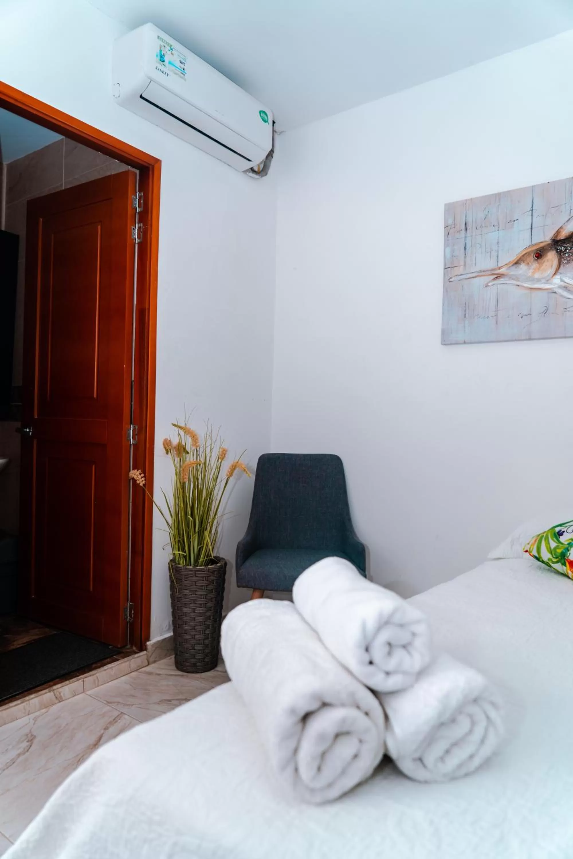 Bed in ZOJO MARiNA BAY