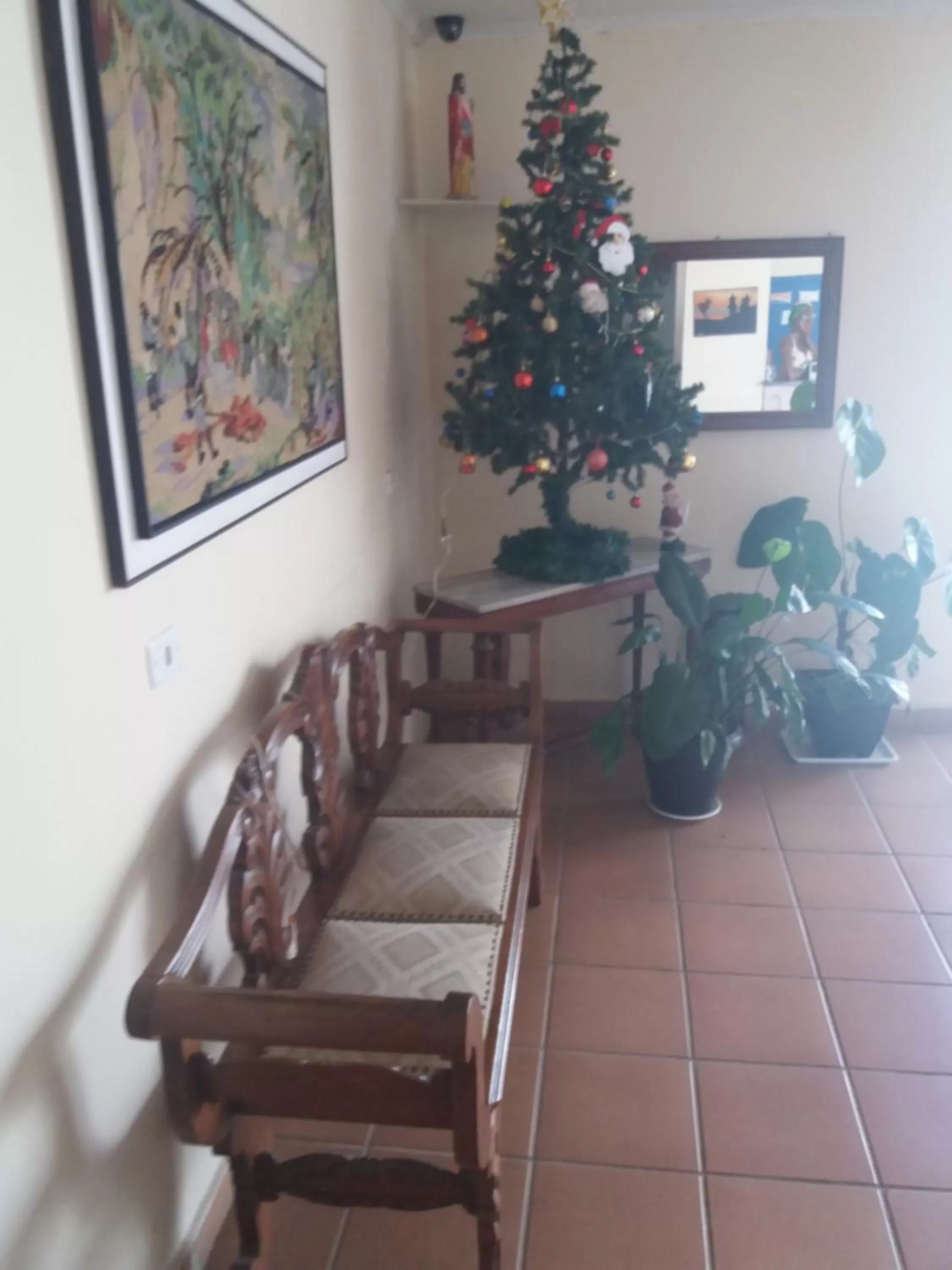 Living room in Hotel Nevada Ubatuba