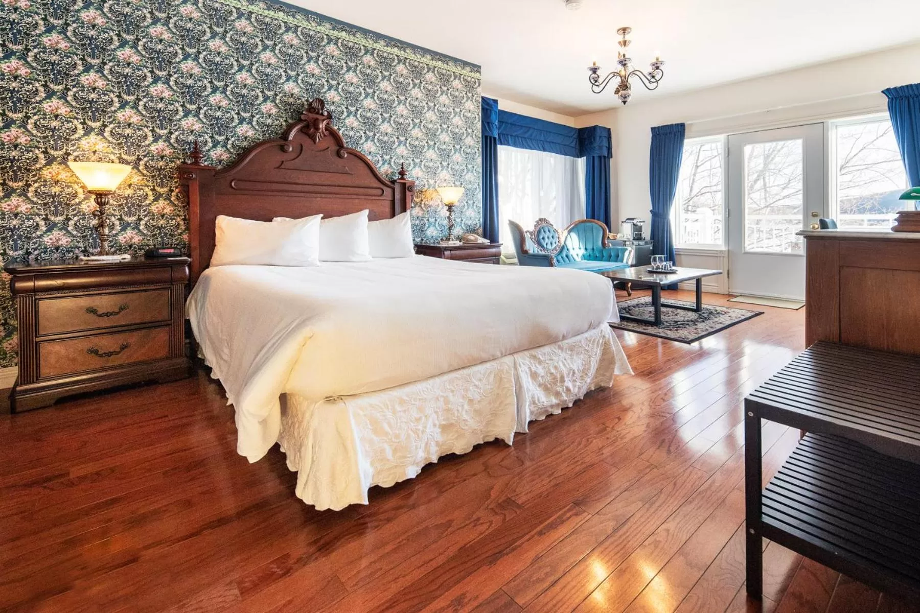 Bed in Auberge Sous les Arbres