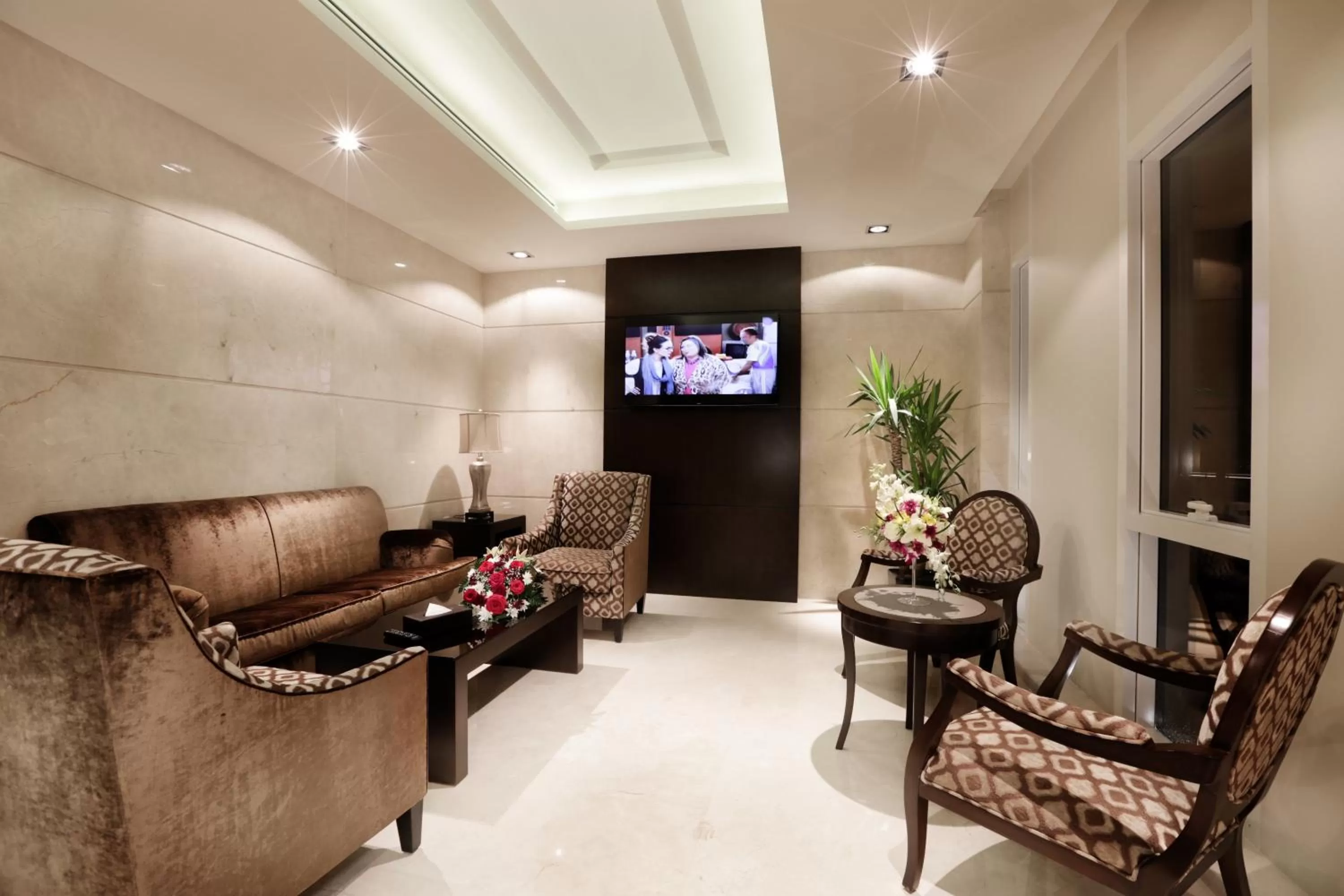 Seating area in Aswar Cortoba Serviced Apartments Riyadh