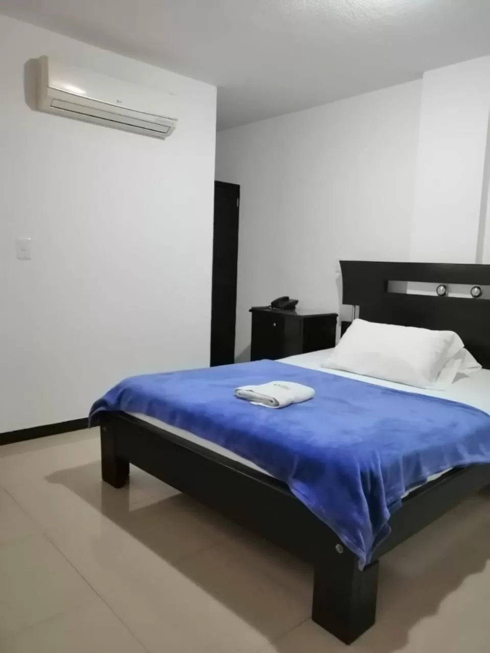 Bed in Hotel Palmeras De Mariana