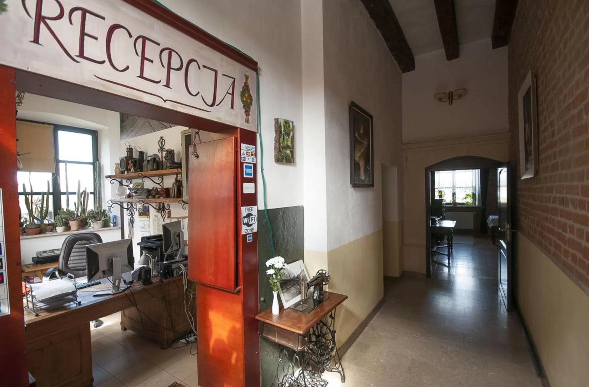 Lobby or reception, Lobby/Reception in Hotel Restauracja Pod Parowozem