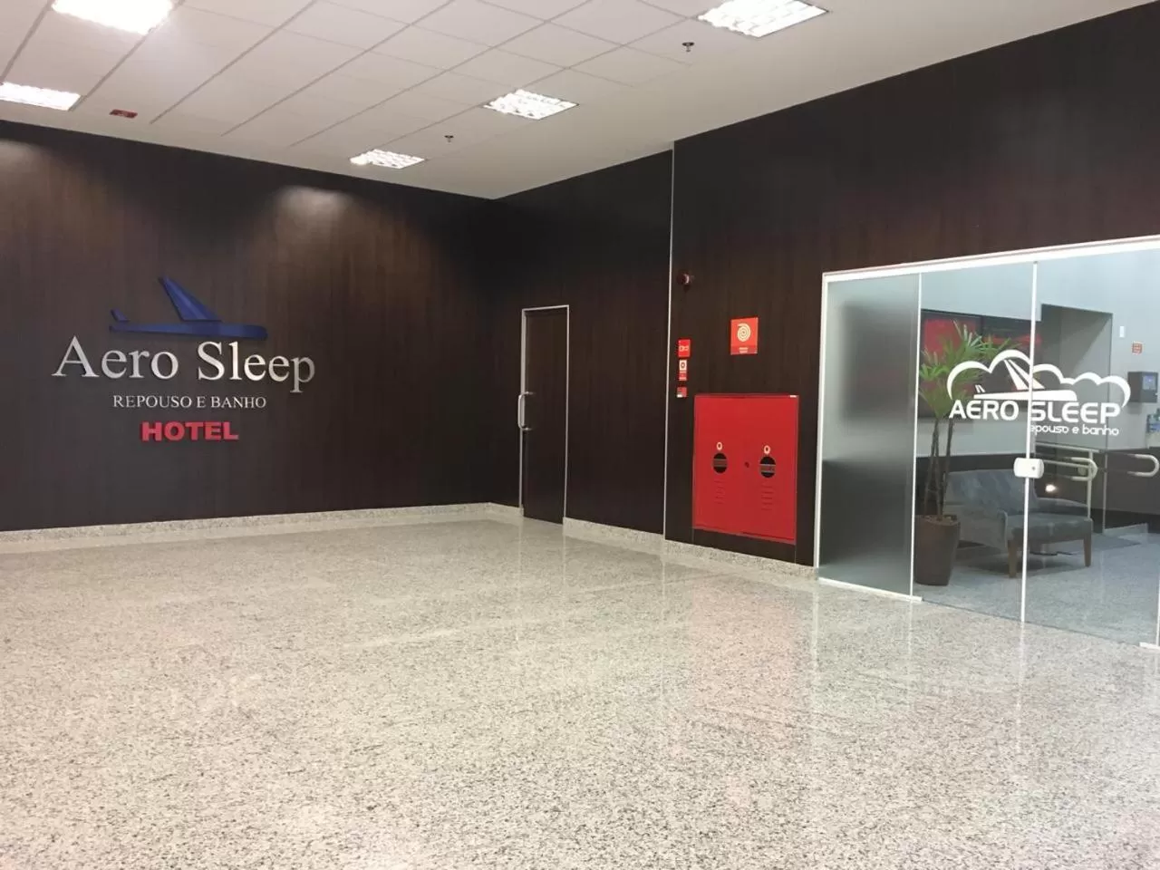 Facade/entrance in Hotel Aero Sleep Campinas