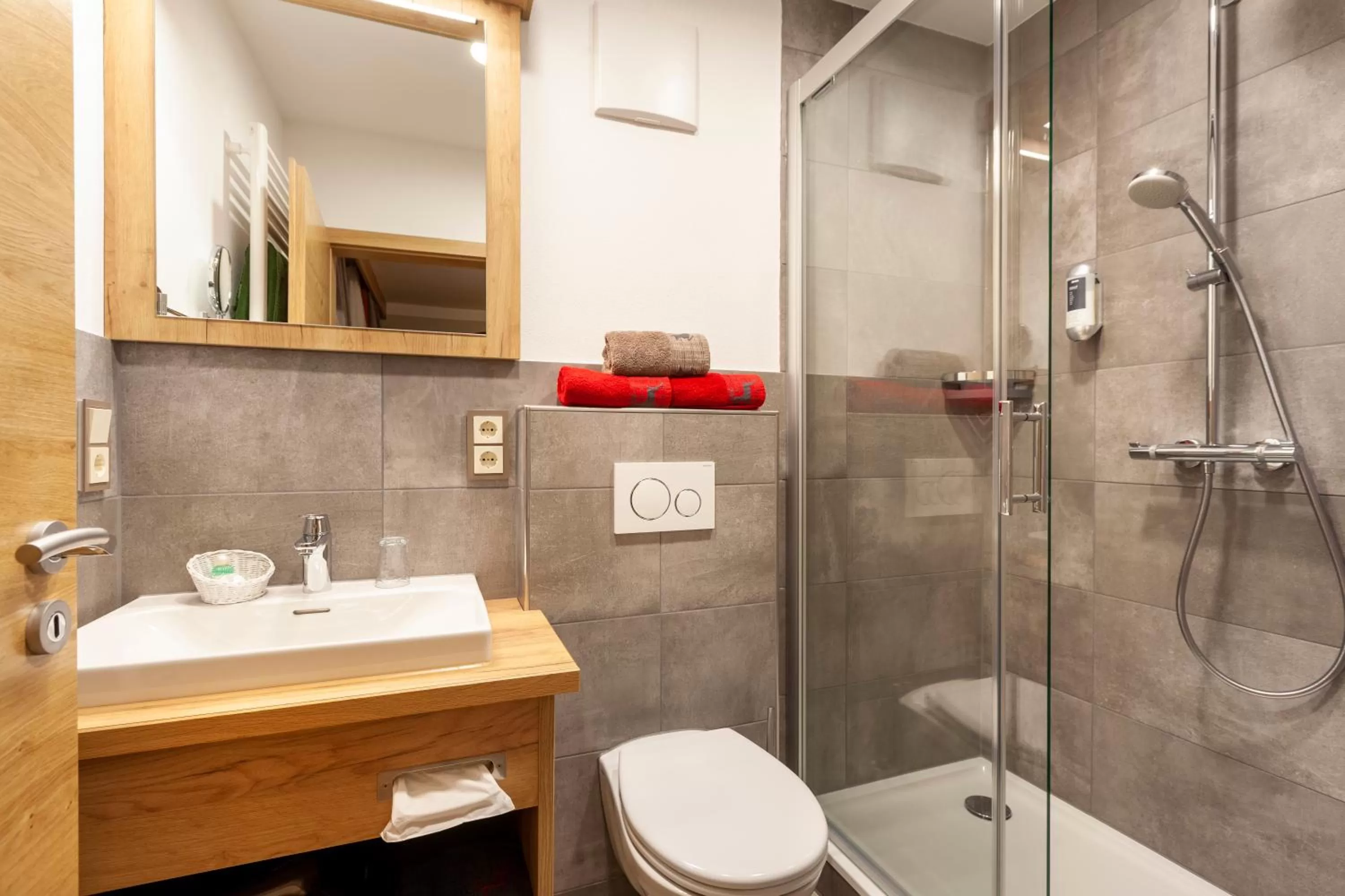 Shower in Genusshotel Hohenbogen