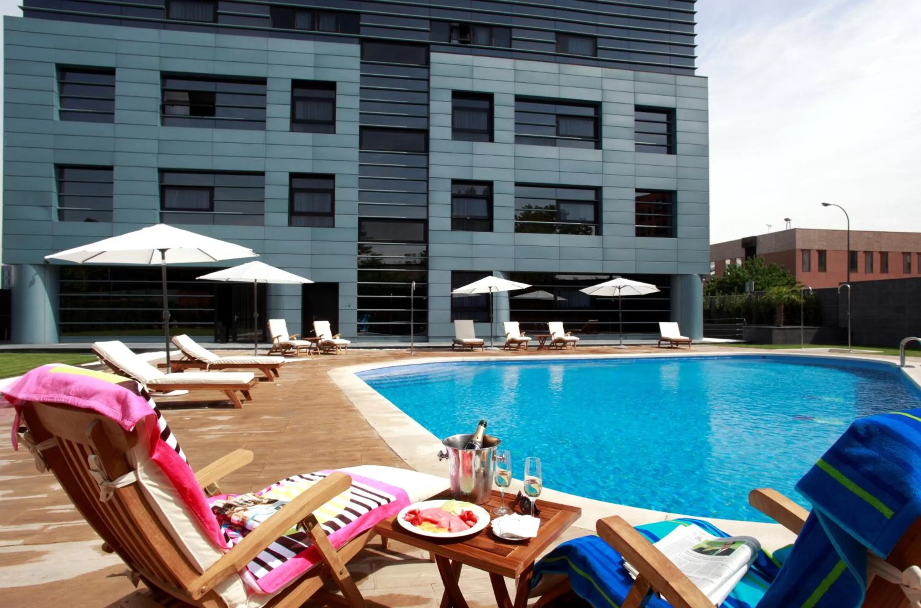 Swimming pool in Hotel Nuevo Boston