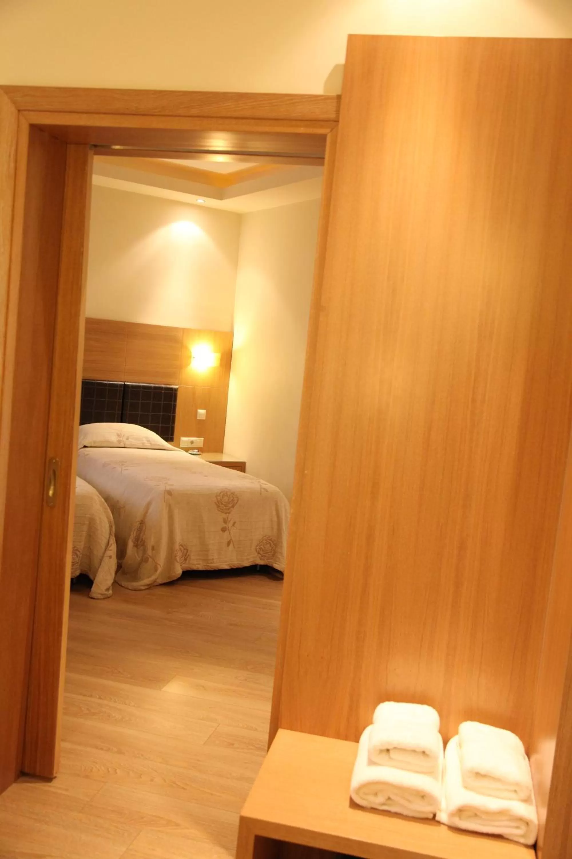 Photo of the whole room, Bed in Pantelidis Hotel & Spa