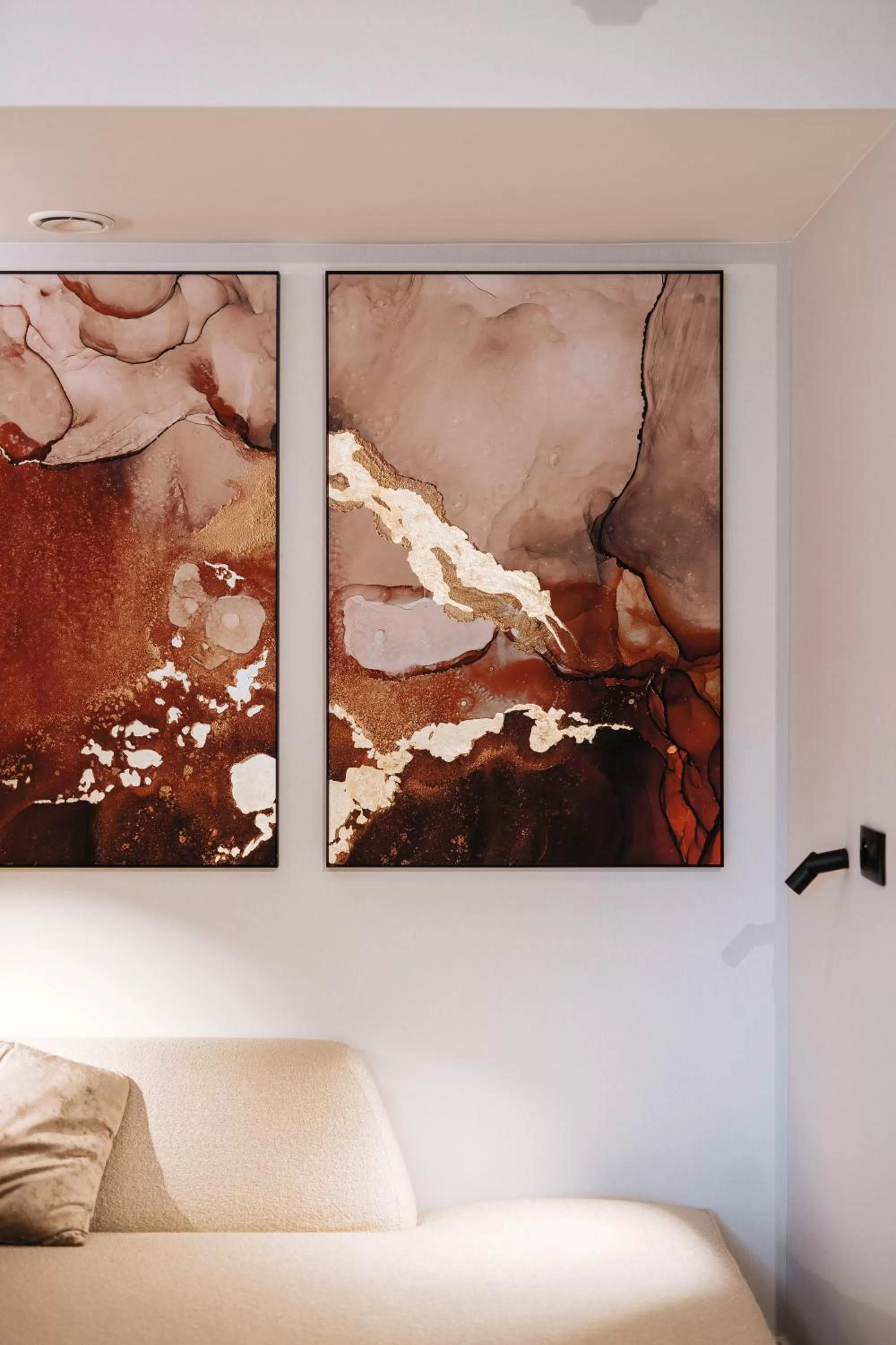 Decorative detail in The CORNR Hotel