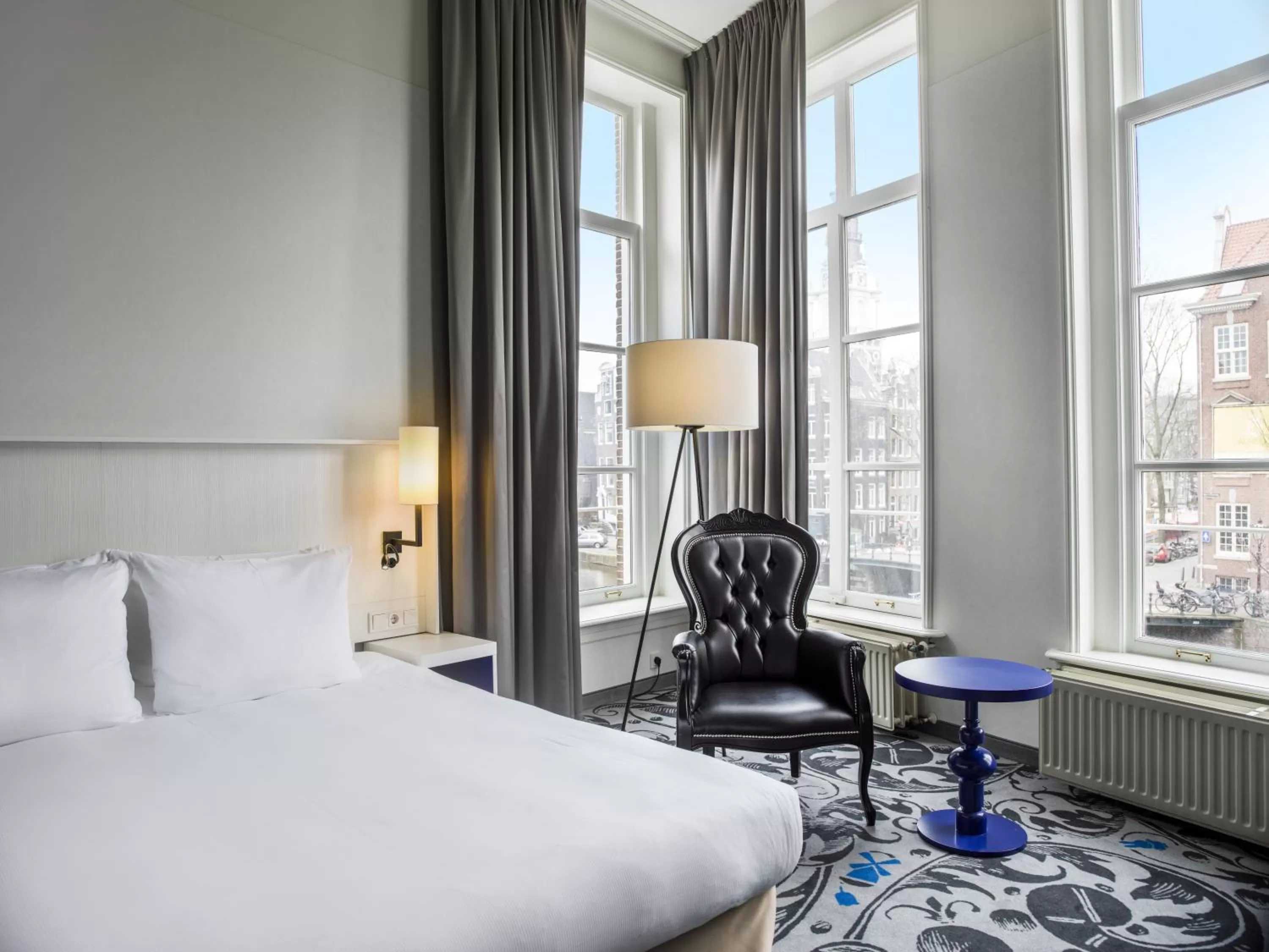 Bed in Radisson Blu Hotel, Amsterdam City Center