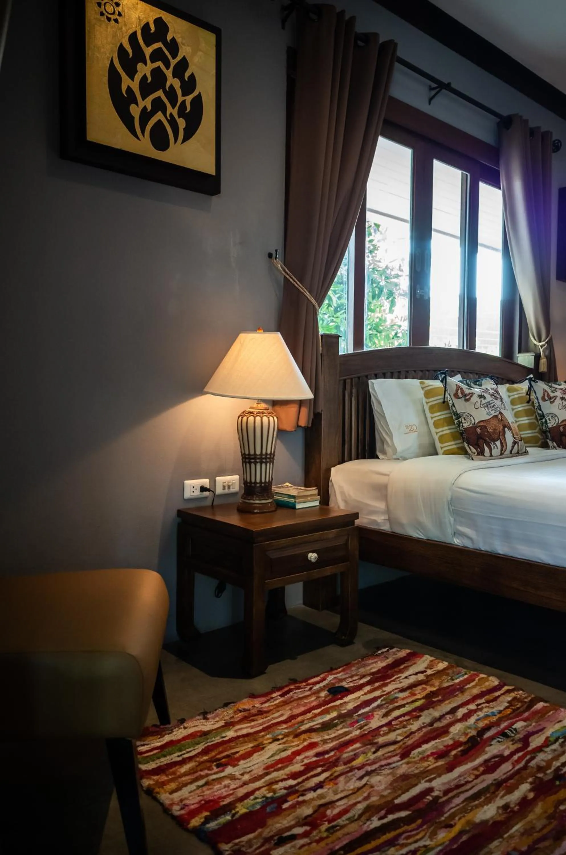 Bed in The Twenty Lodge