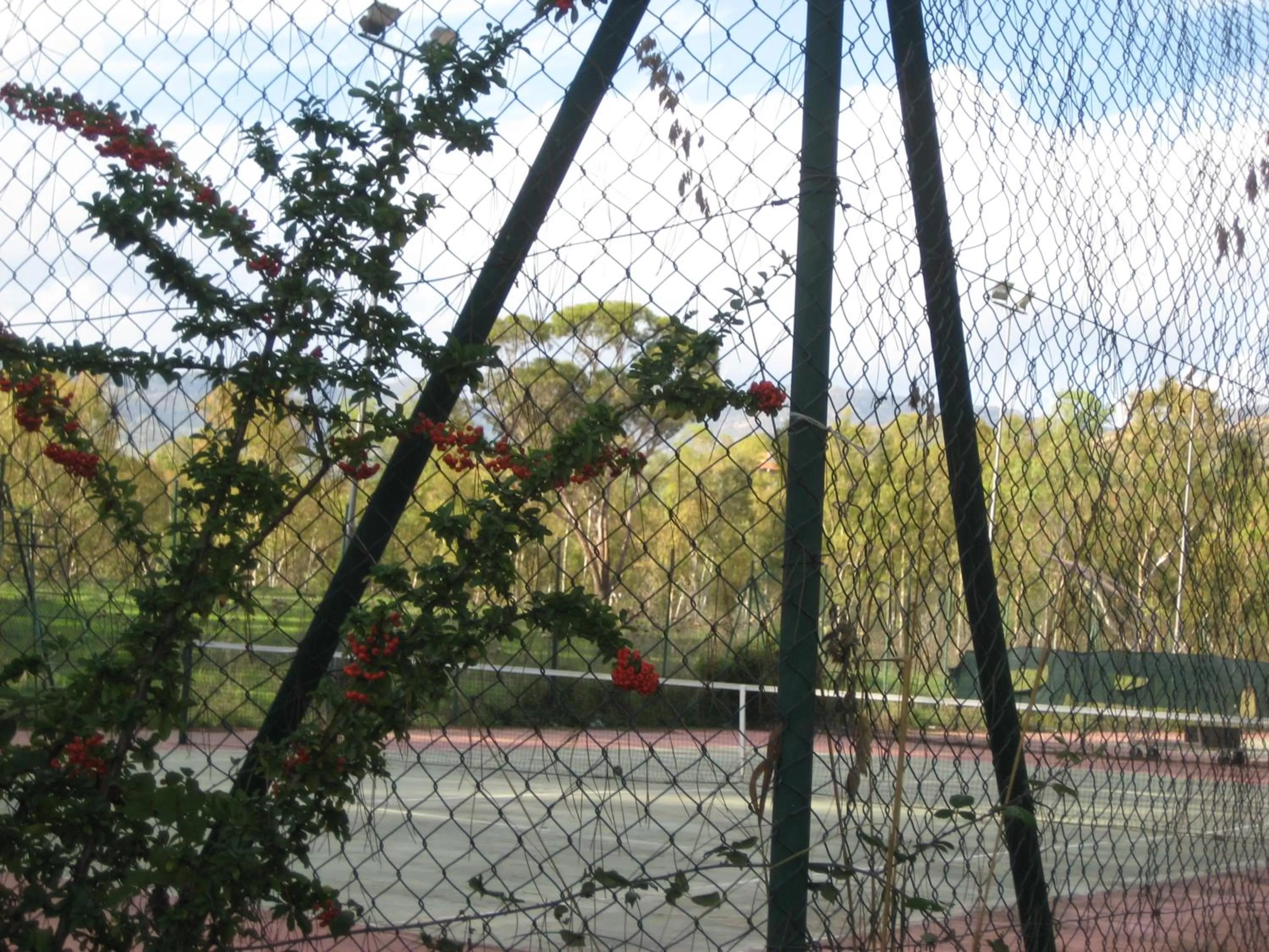 Tennis court in Oasi del Lago