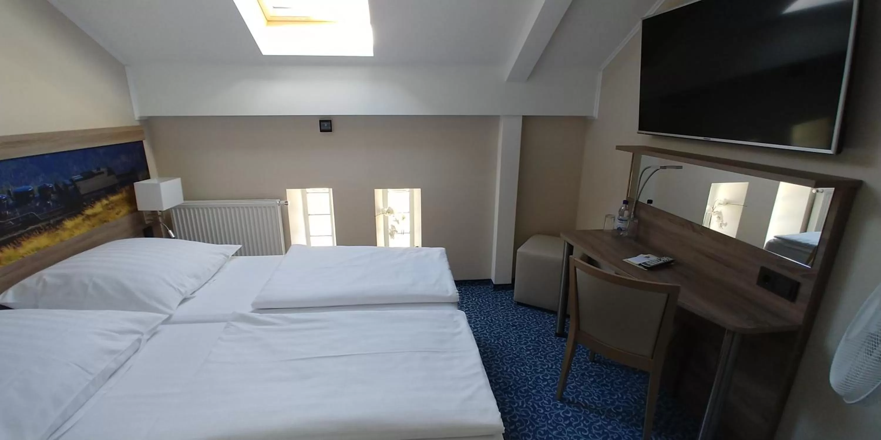 Photo of the whole room, Bed in Hotel Alte Brennerei