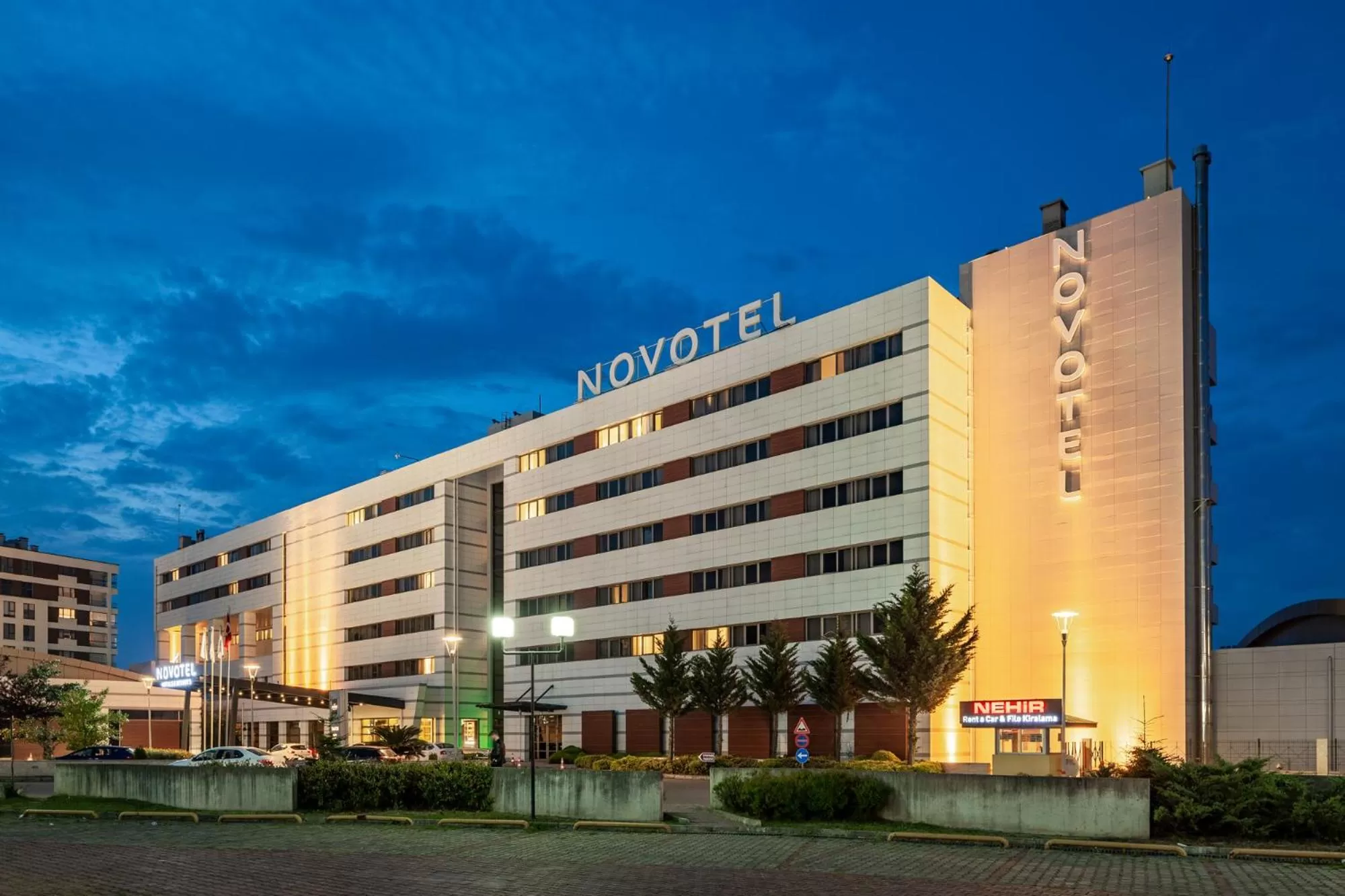 Facade/entrance in Novotel Trabzon