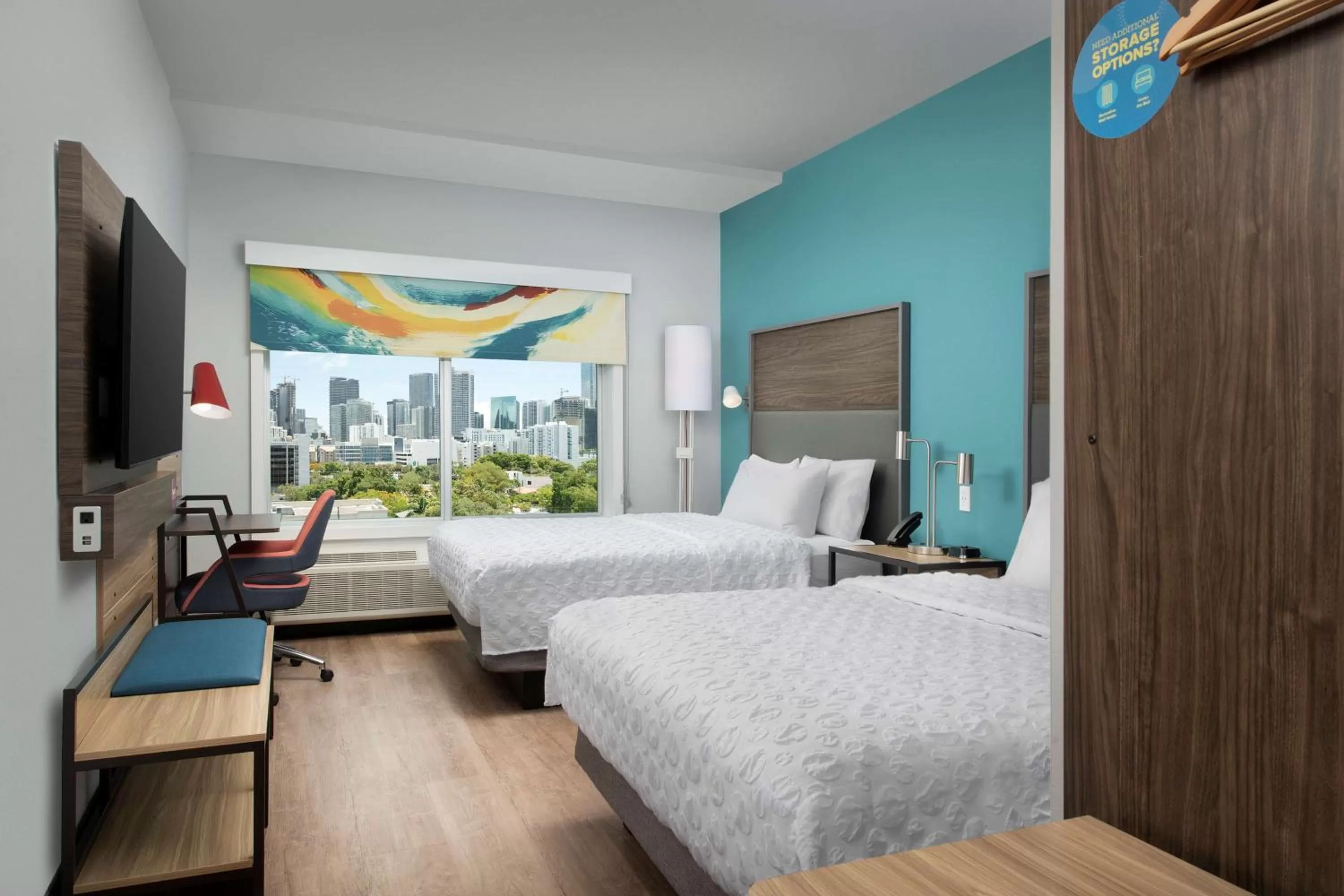 Bedroom, Bed in Tru By Hilton Miami West Brickell