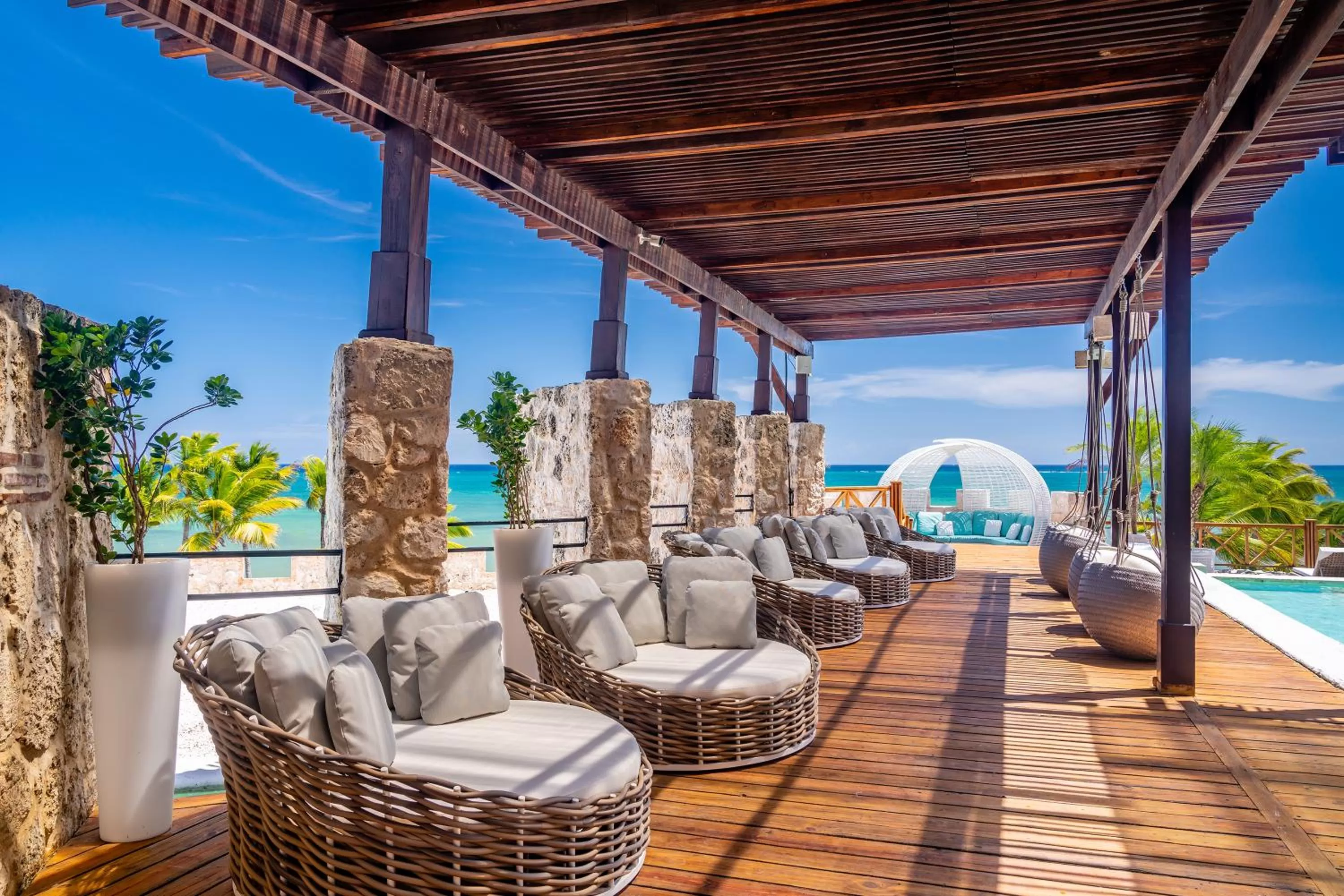 Patio in Sanctuary Cap Cana, a Luxury Collection Resort, Dominican Republic, Adult All-Inclusive