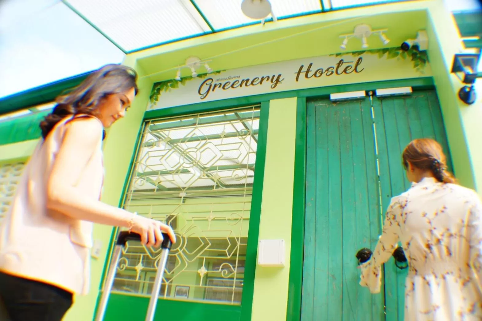 Logo/Certificate/Sign in Greenery Hostel