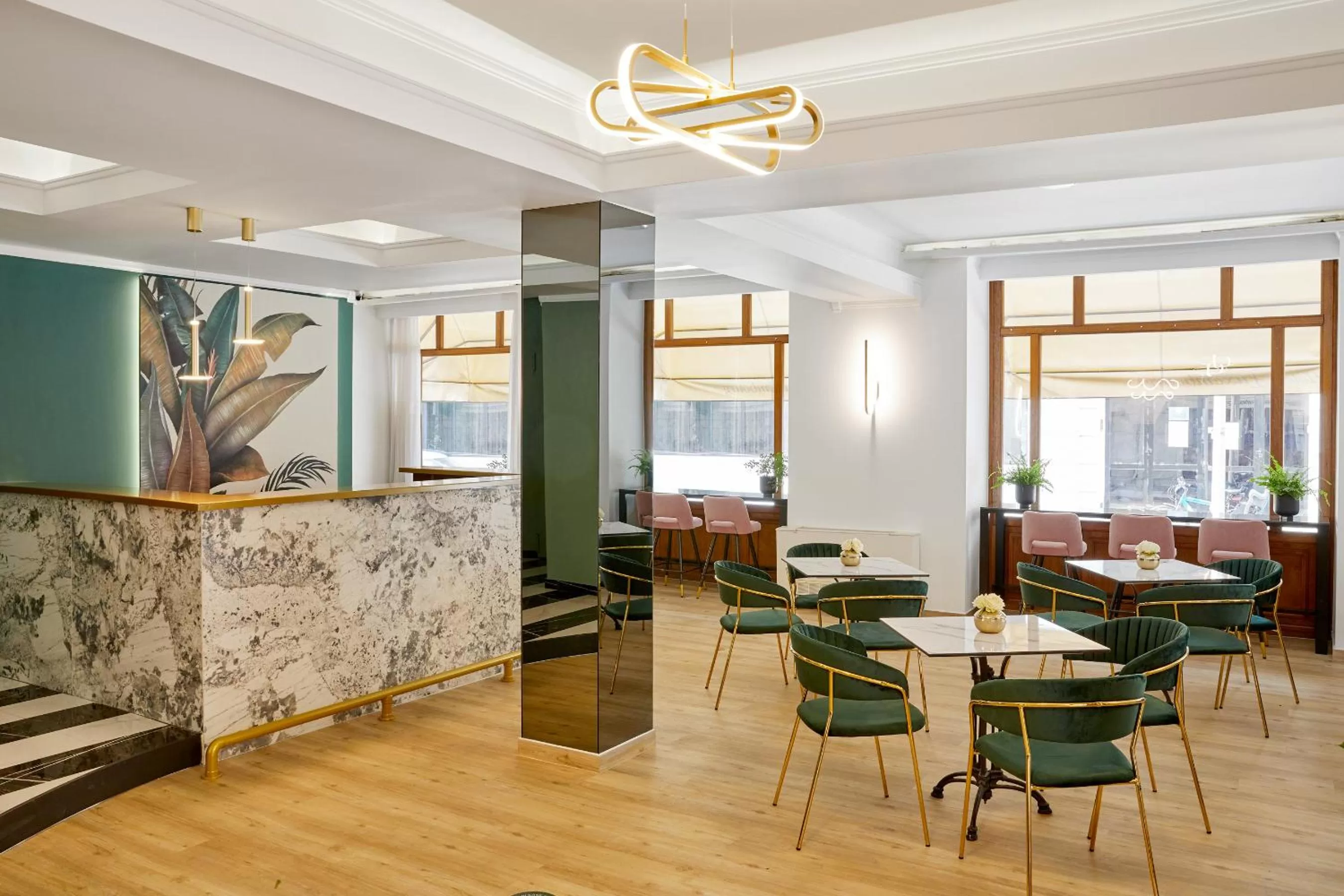 Lobby or reception in Hotel Luxembourg