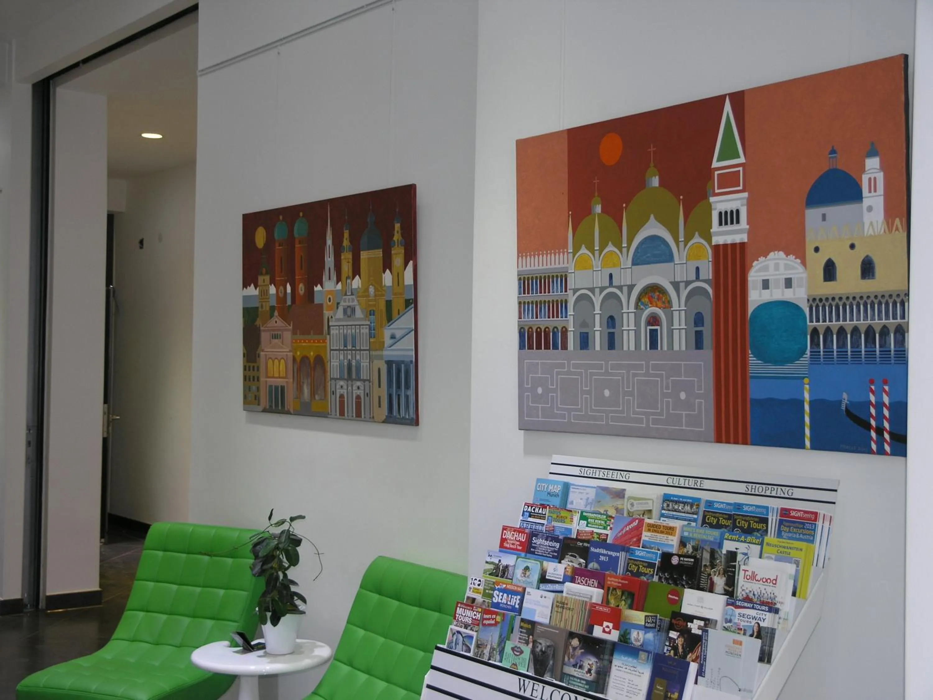 Lobby or reception in Hotel Bayer's