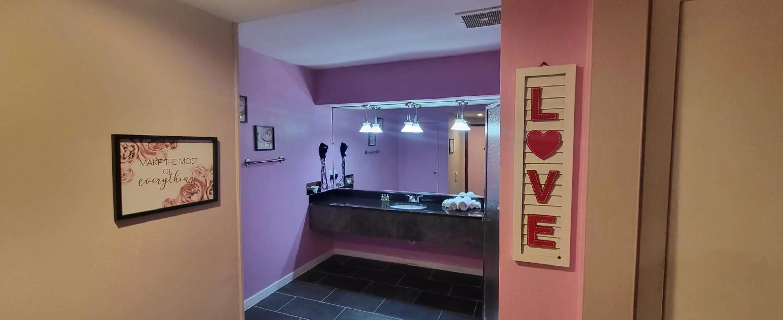 Bathroom in Inn of the Dove Harrisburg-Hershey Romantic Suites