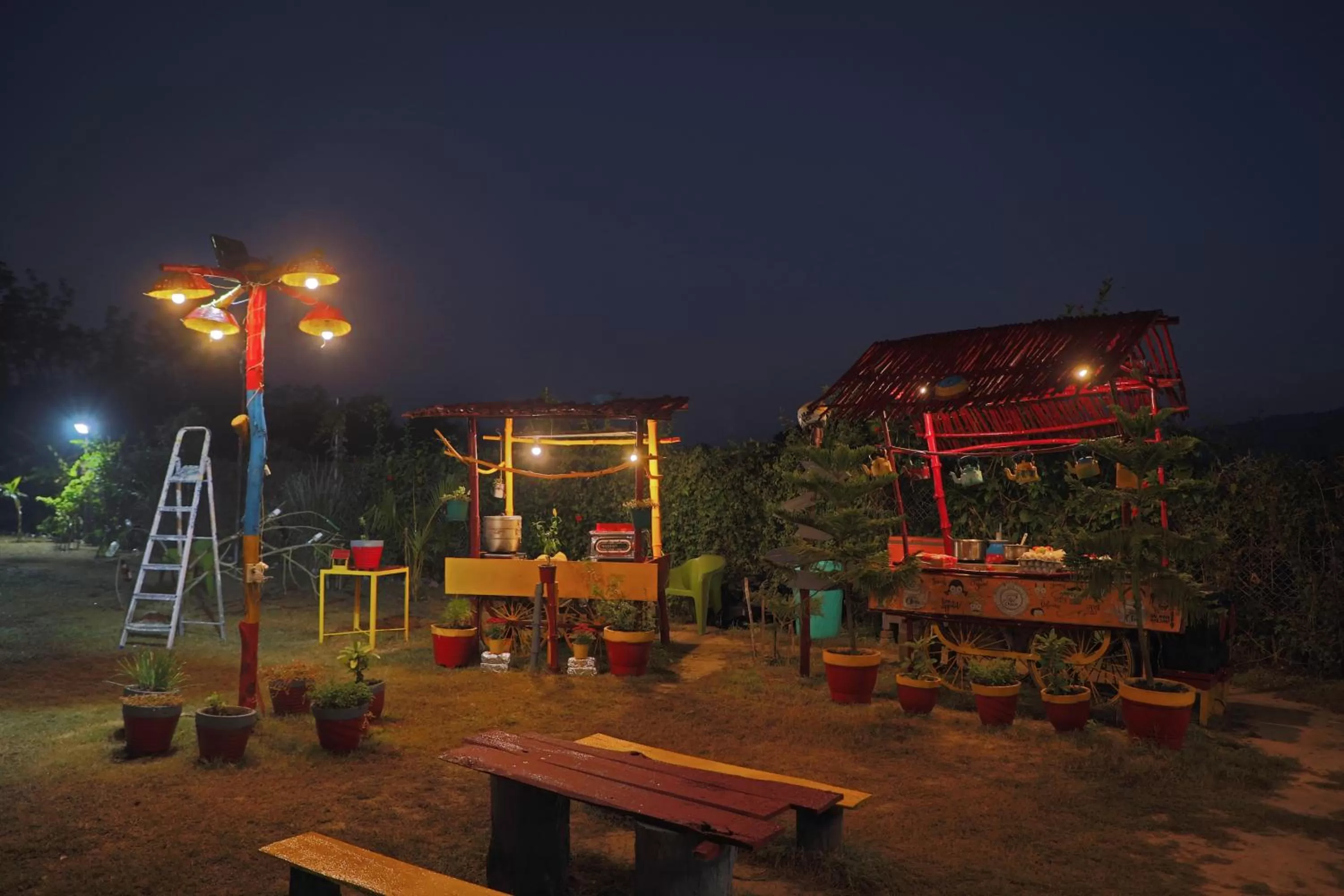 Restaurant/places to eat in Corbett Treat Resort By Atya Hotels