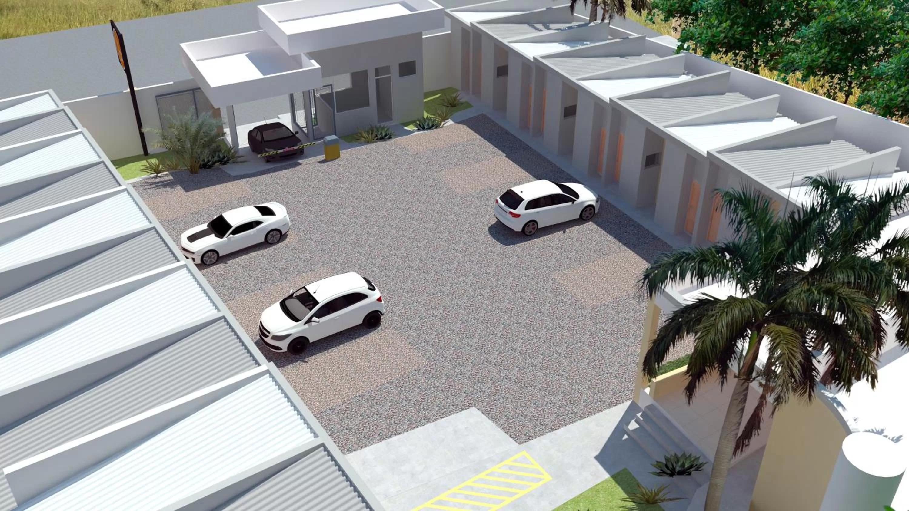 Property building in Pousada Bem Bom - Itu