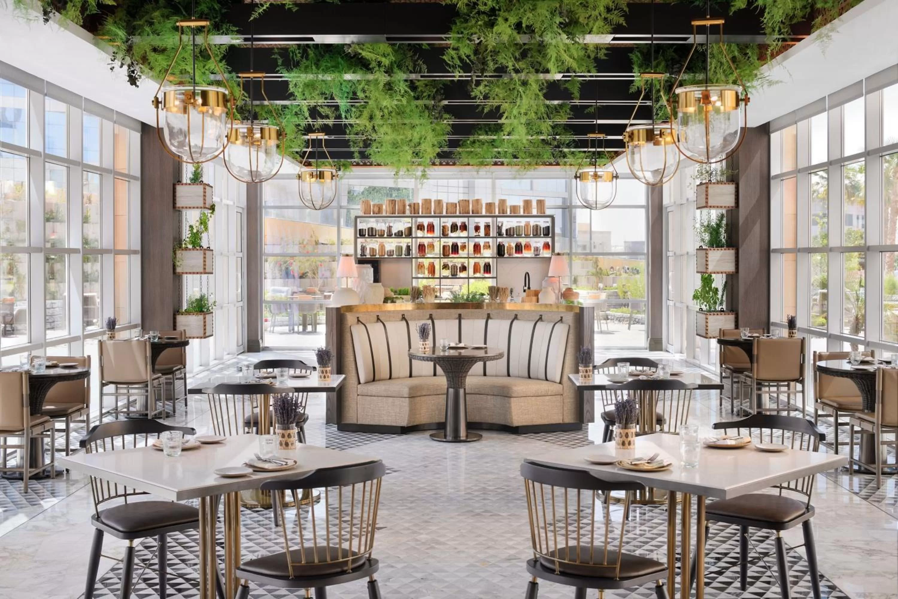 Restaurant/places to eat in JW Marriott Hotel Riyadh