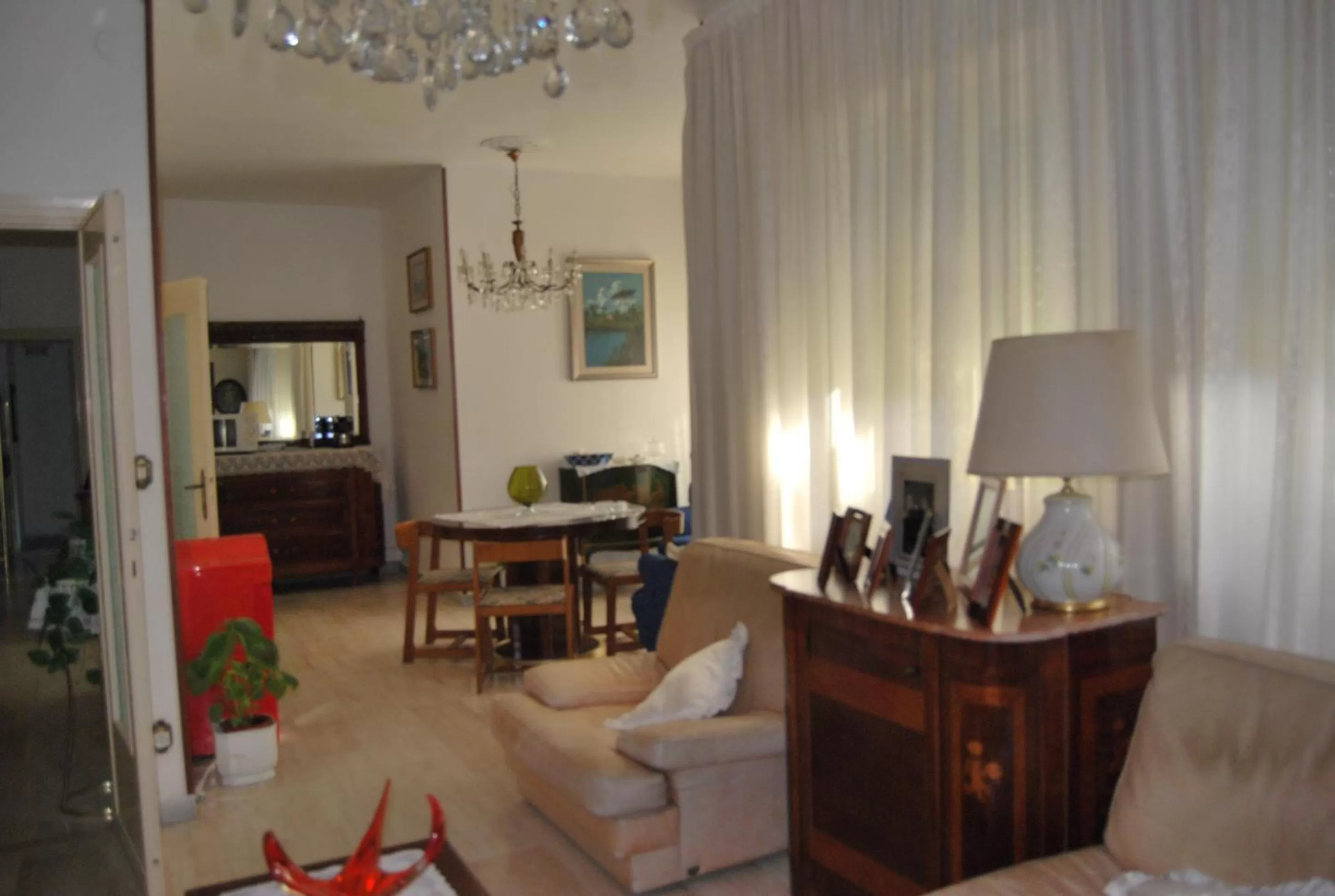 Communal lounge/ TV room in A Casa di Lidia B&B Gaeta