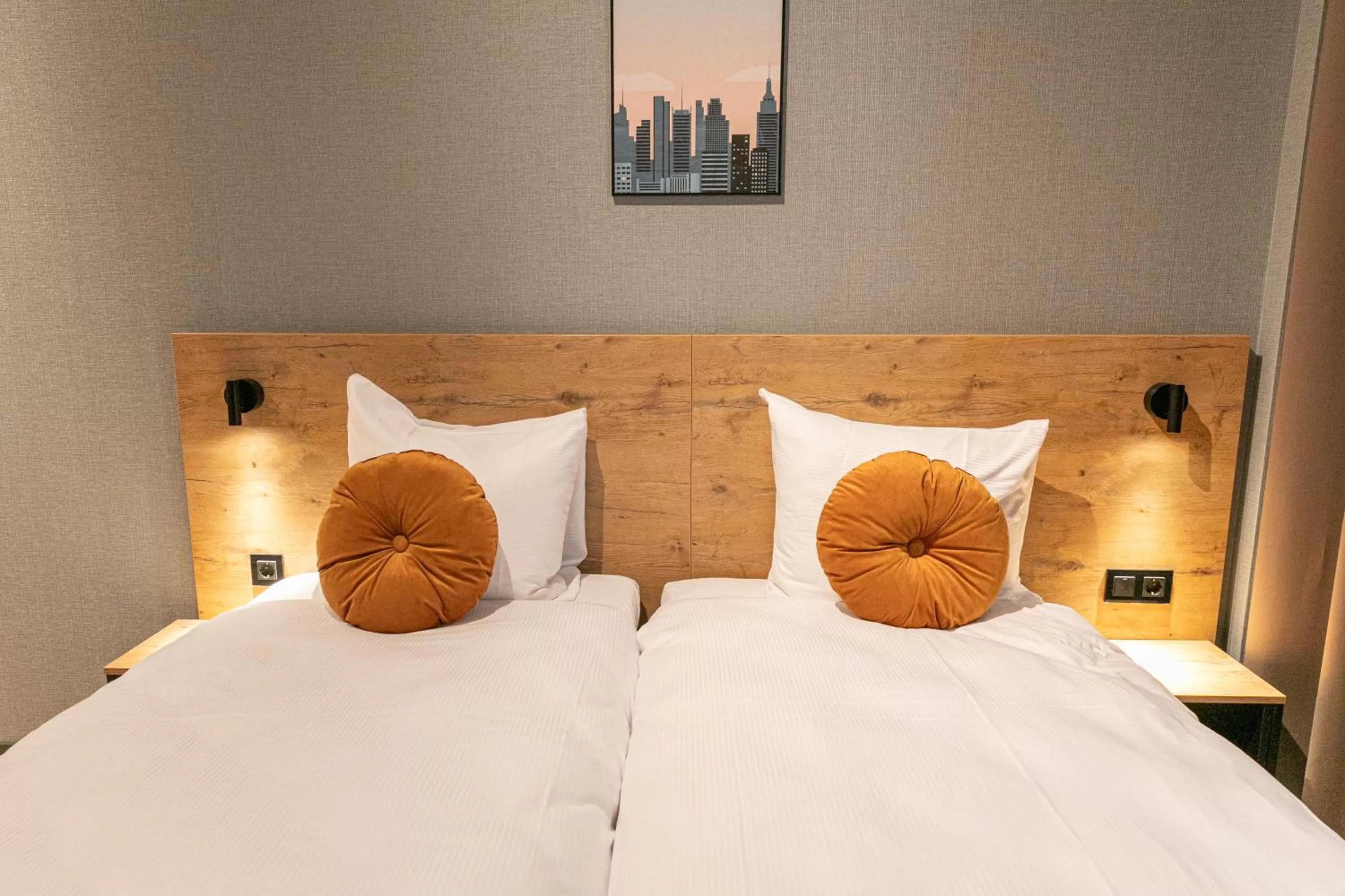 Bed in Distrikt Hotels Amsterdam Zaandam