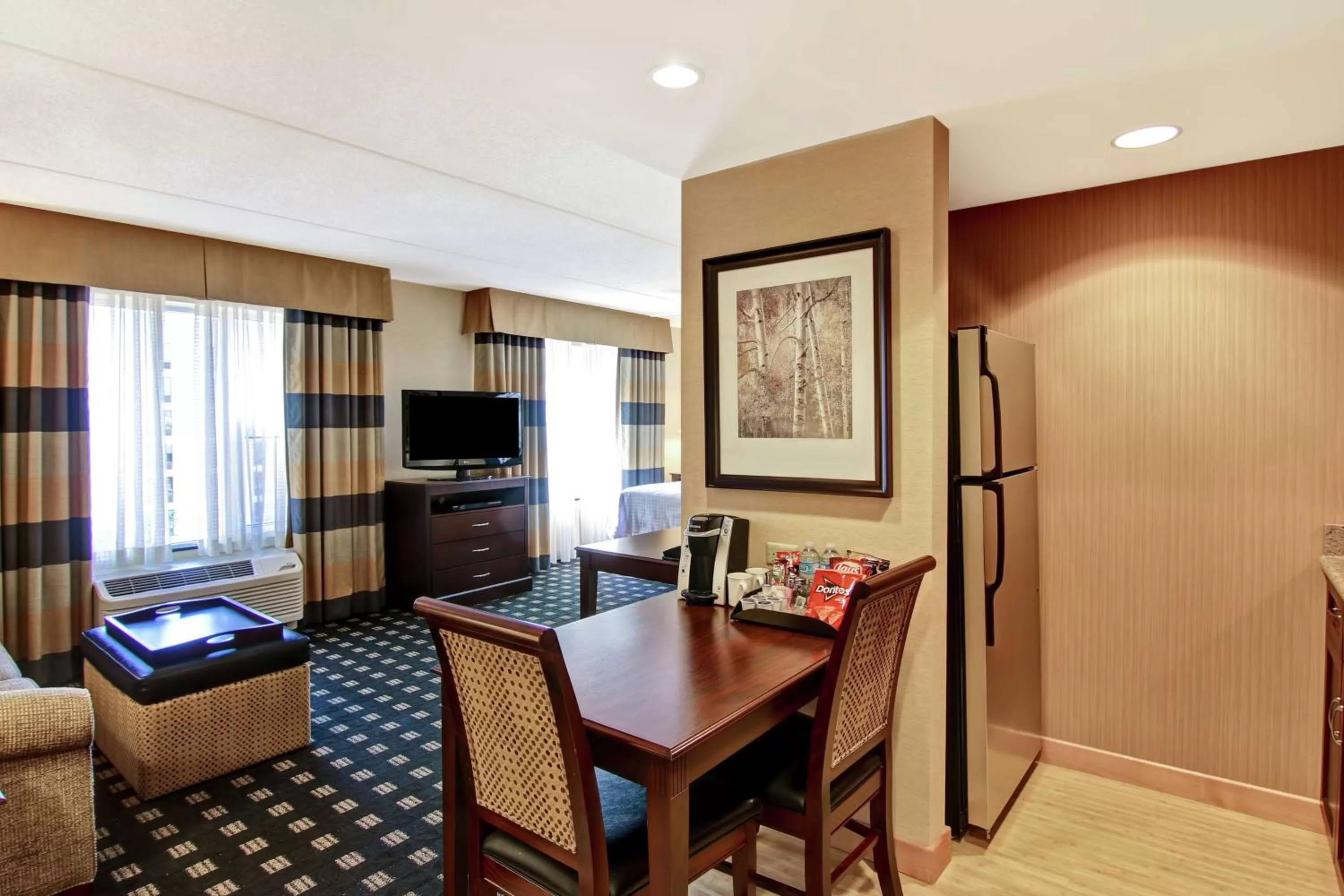 Bedroom in Homewood Suites by Hilton Toronto Airport Corporate Centre
