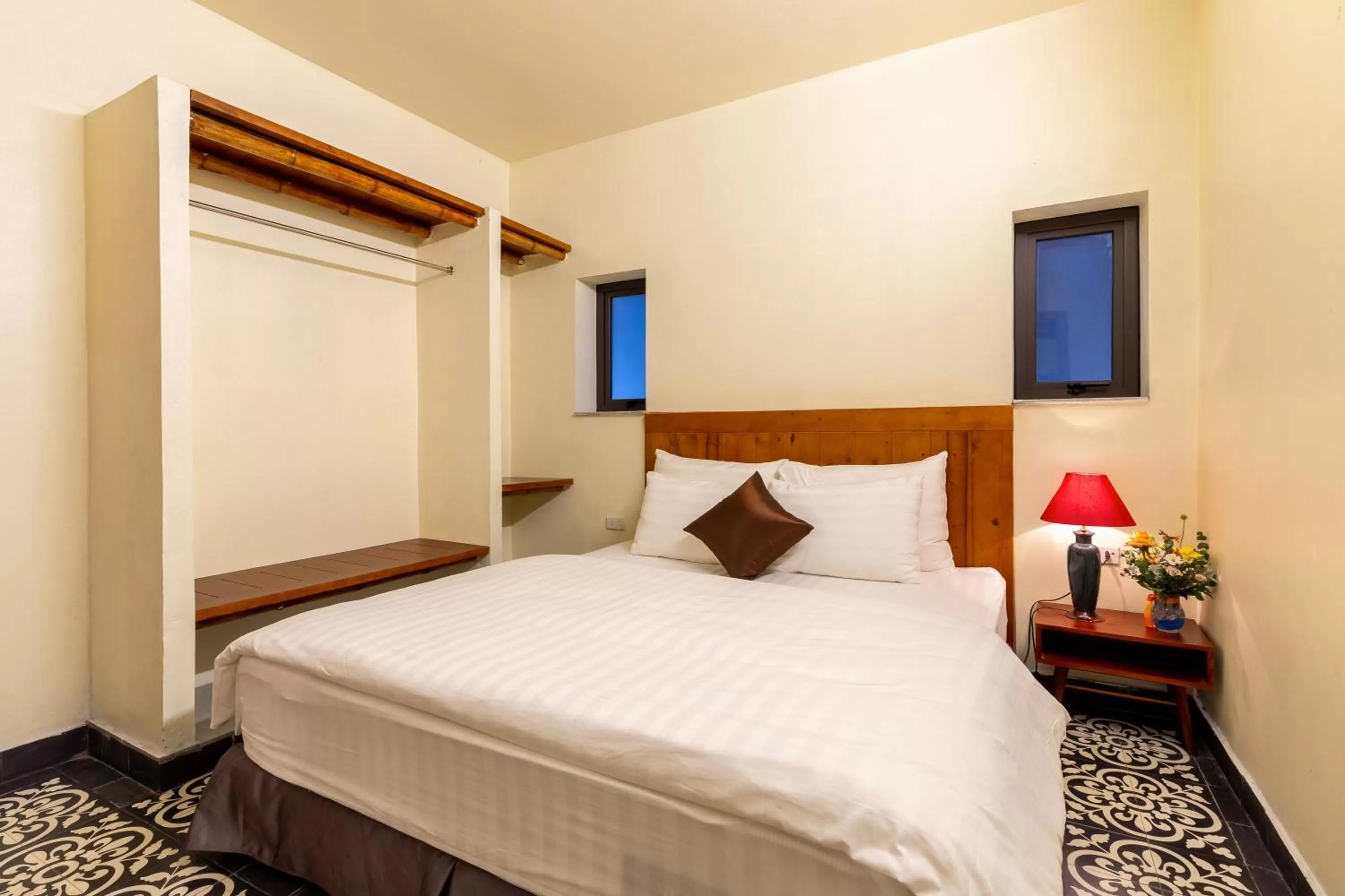 Bed in Tam Coc Banana Bungalow