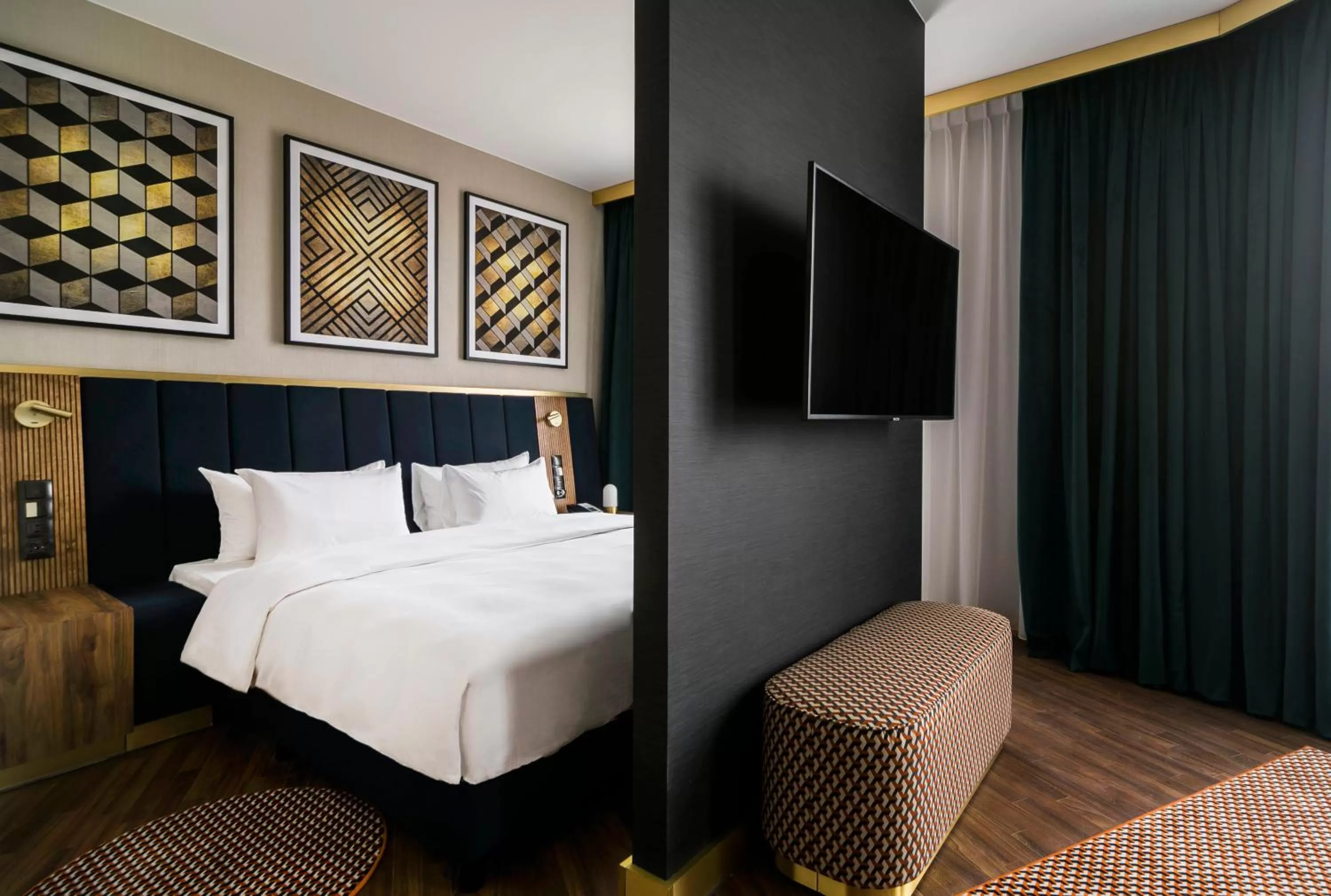 Photo of the whole room, Bed in Radisson Blu Hotel Sopot