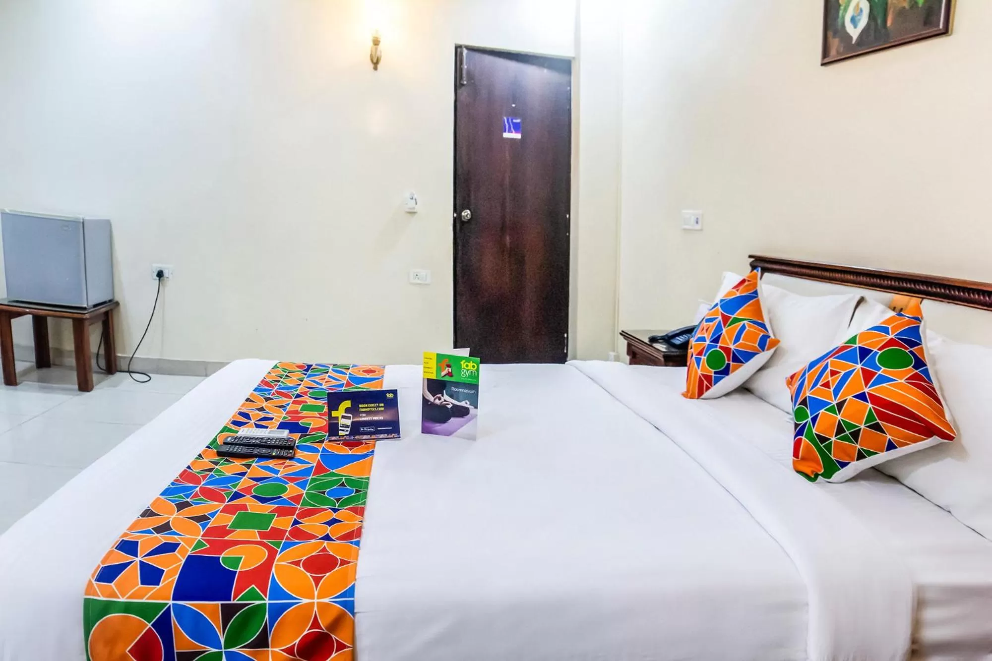 Bedroom, Bed in Fabhotel Blossoms Service Apartment - T Nagar