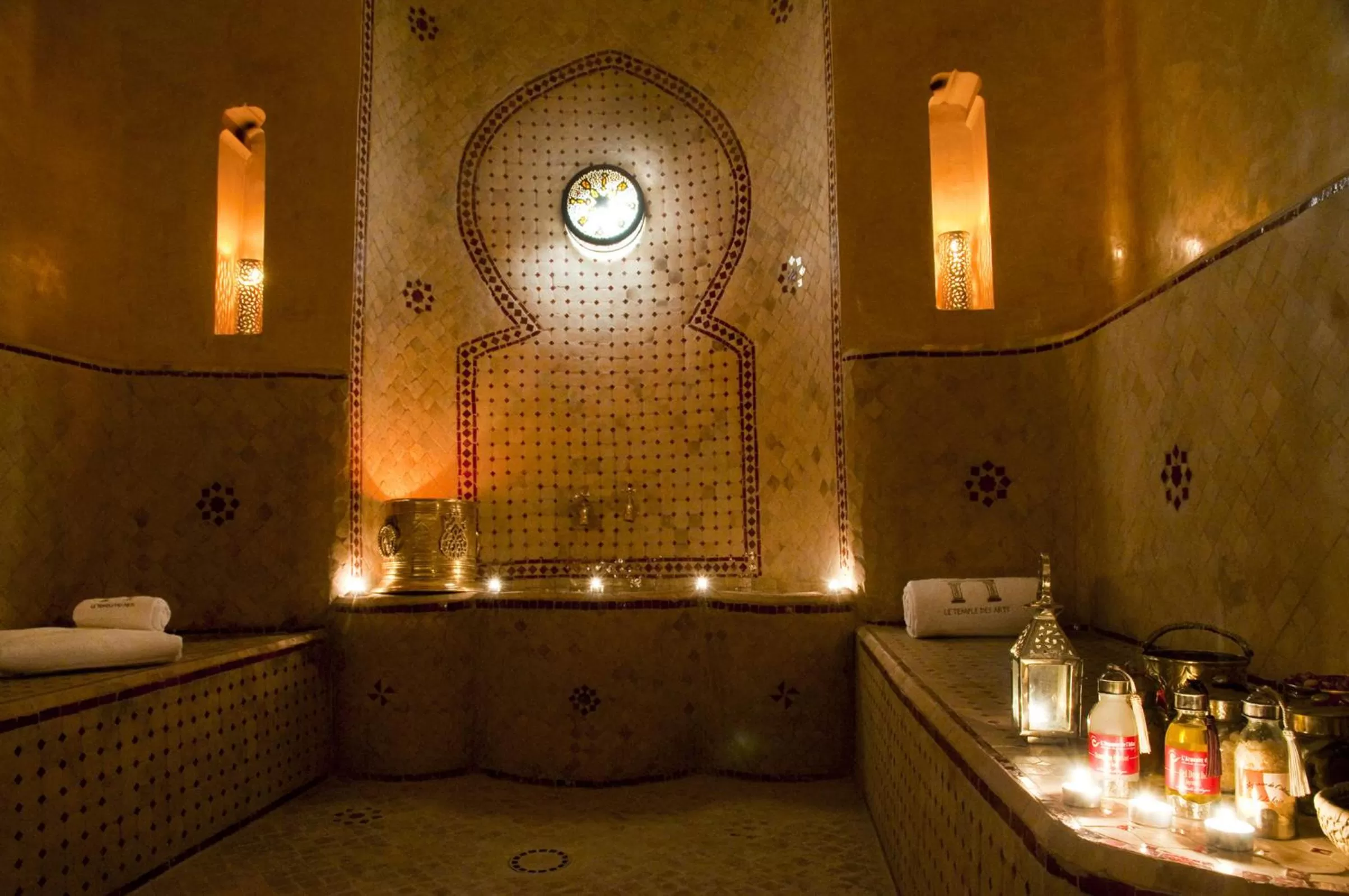Steam room in Le Temple Des Arts