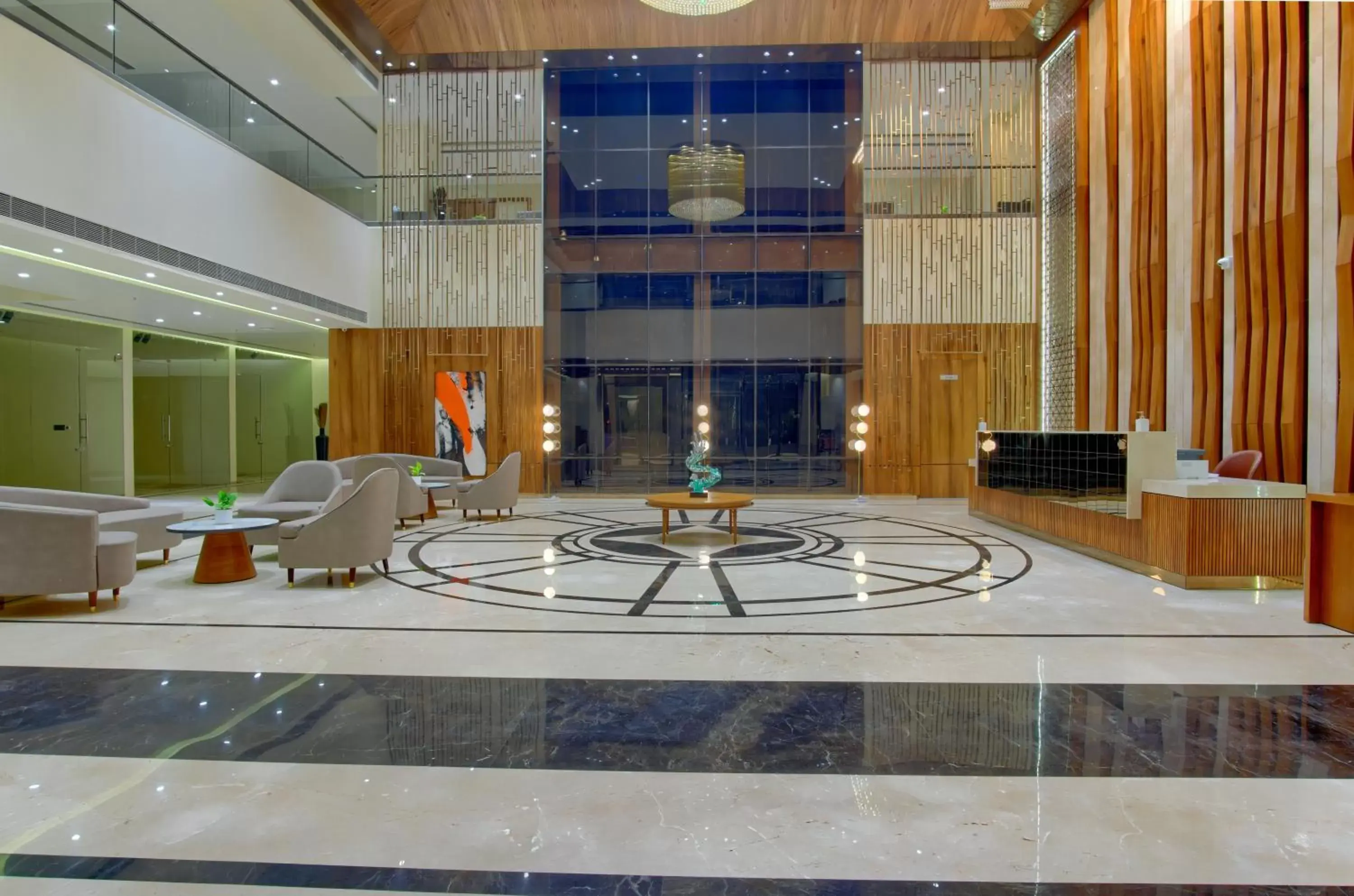 Lobby or reception in Sayaji Morbi Lobby or reception in Sayaji Morbi