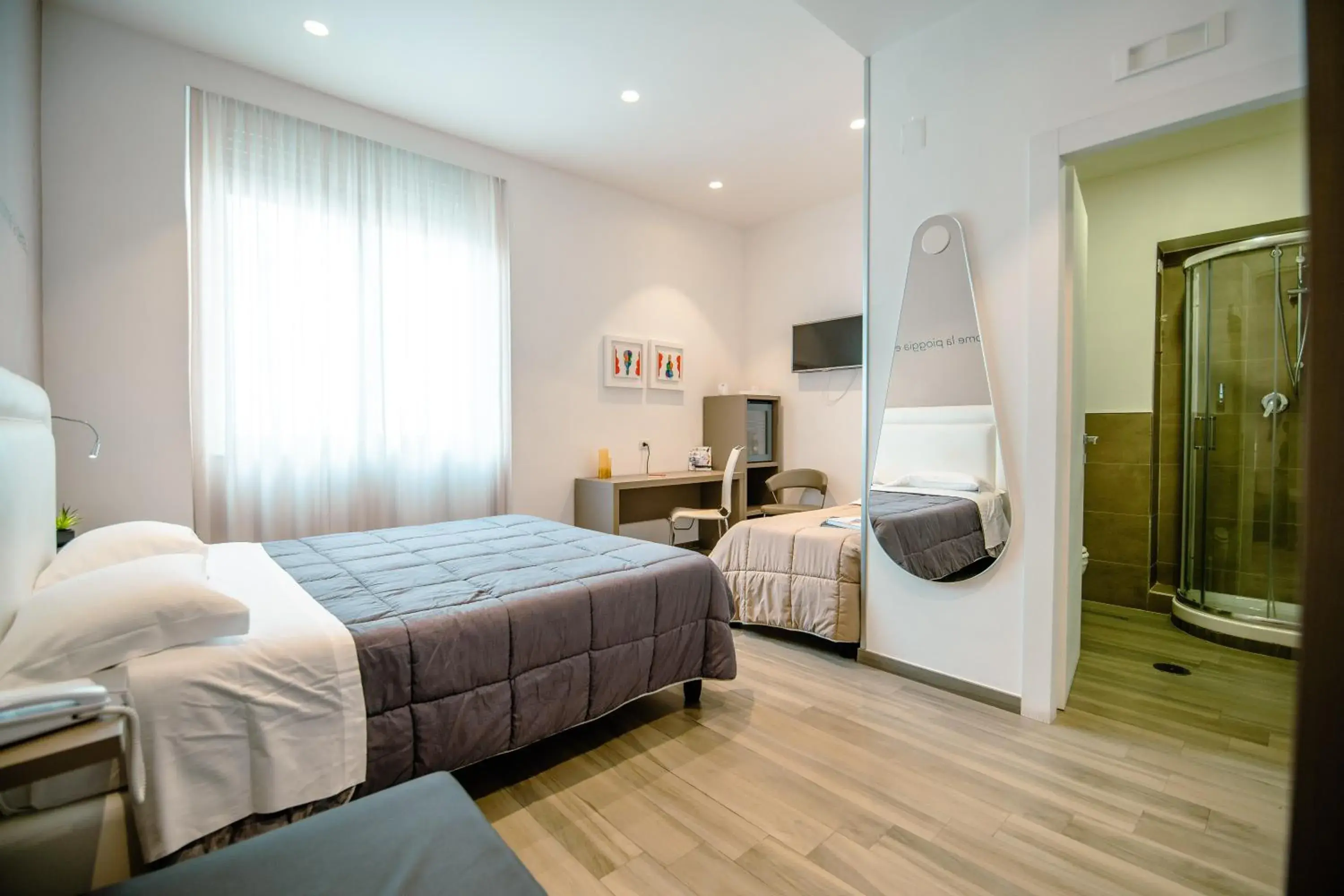 Triple Room - single occupancy in Hotel Bruman Salerno Triple Room - single occupancy in Hotel Bruman Salerno