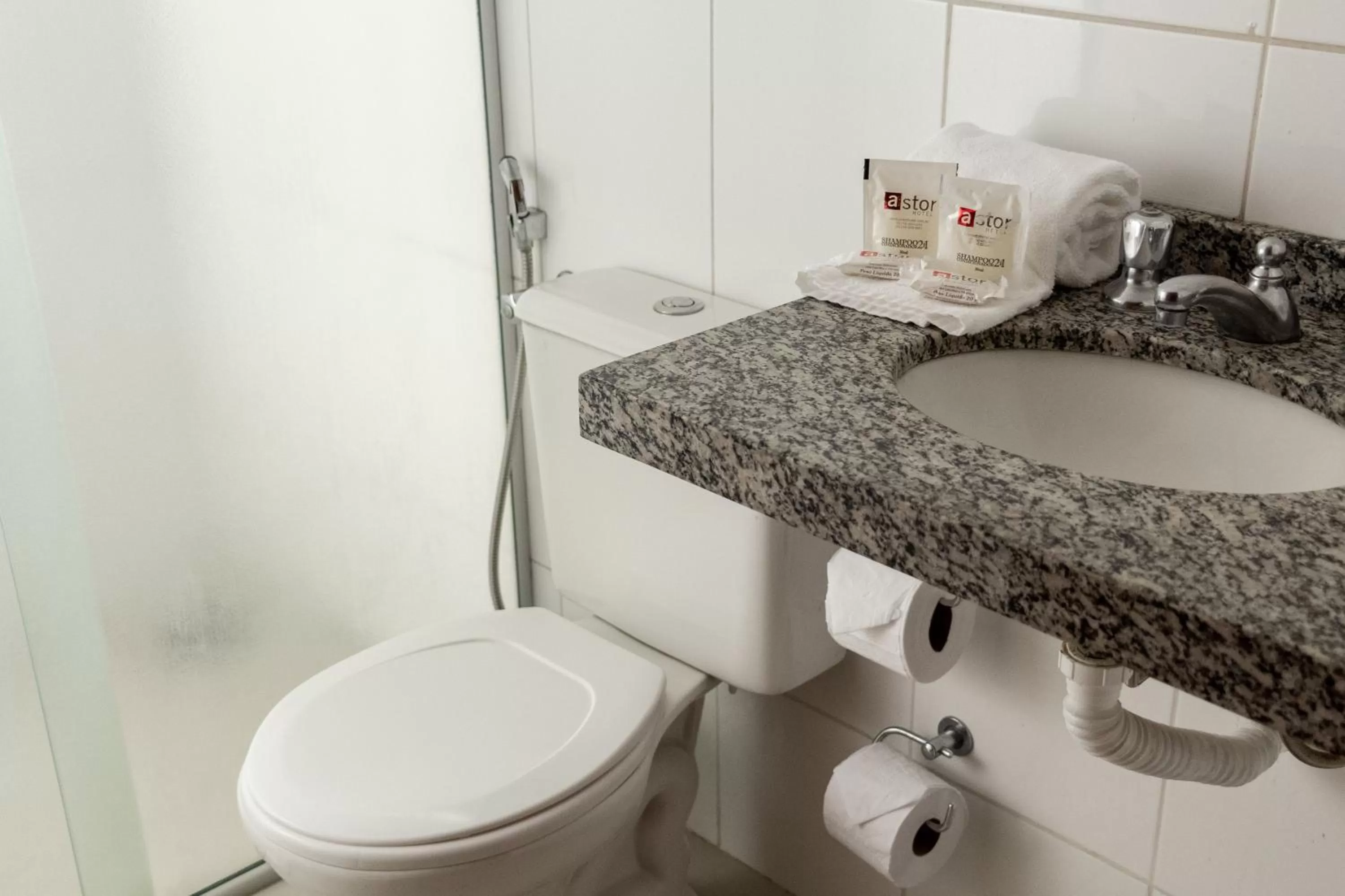 Bathroom in Astor Hotel