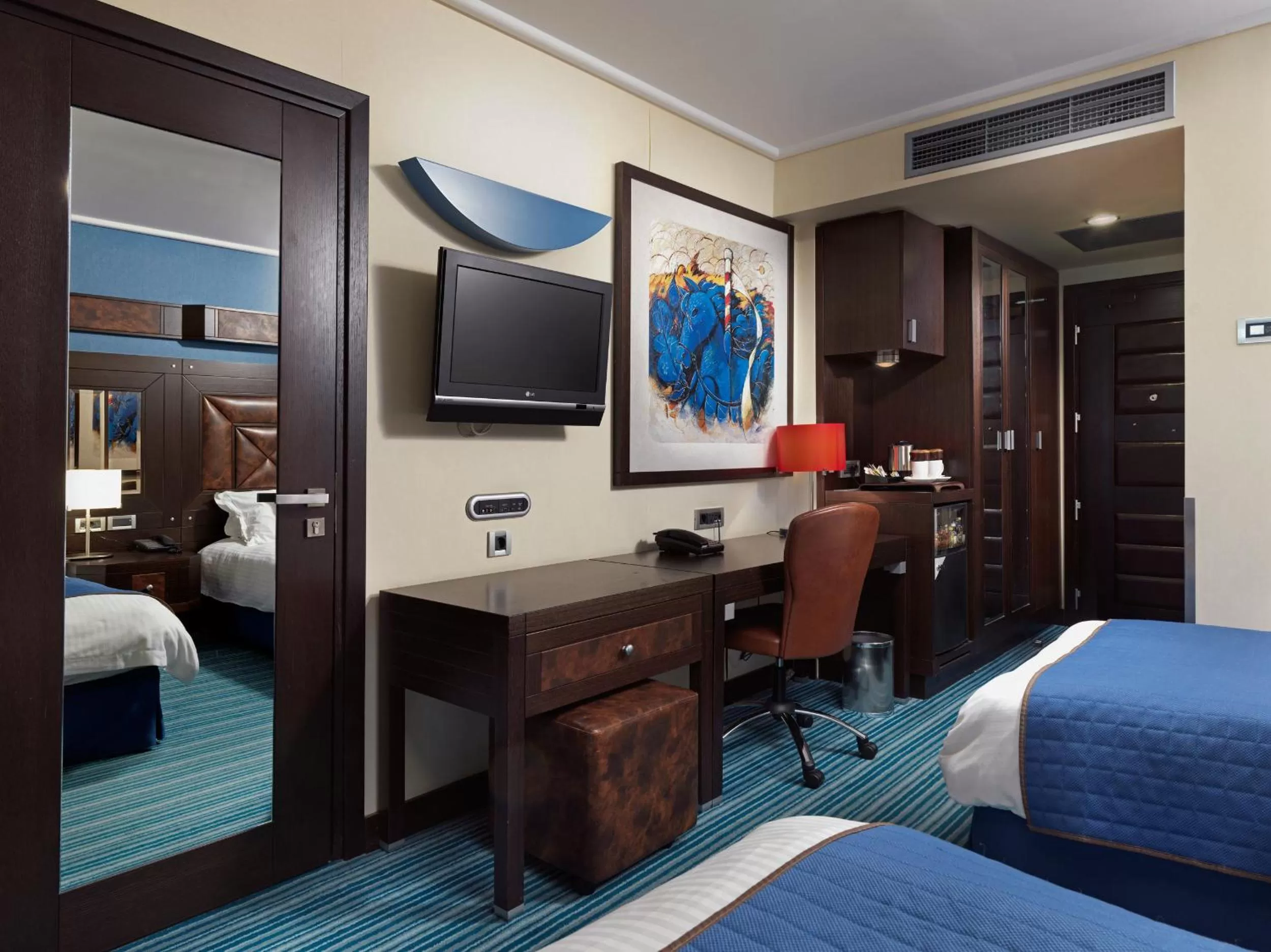 Photo of the whole room, Bed in Crowne Plaza Athens City Centre by IHG