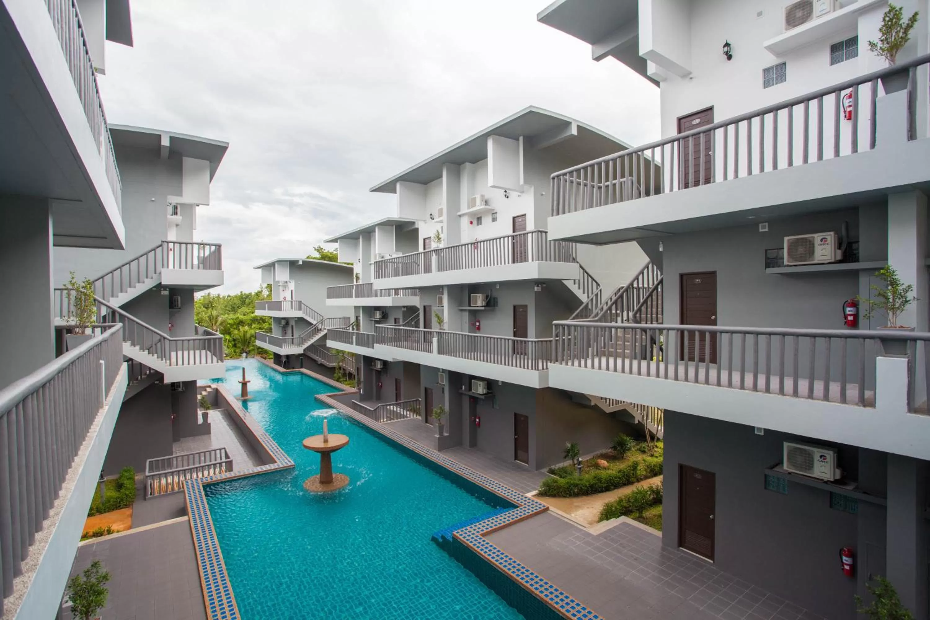 Balcony/Terrace in Arawan Beach Resort Krabi