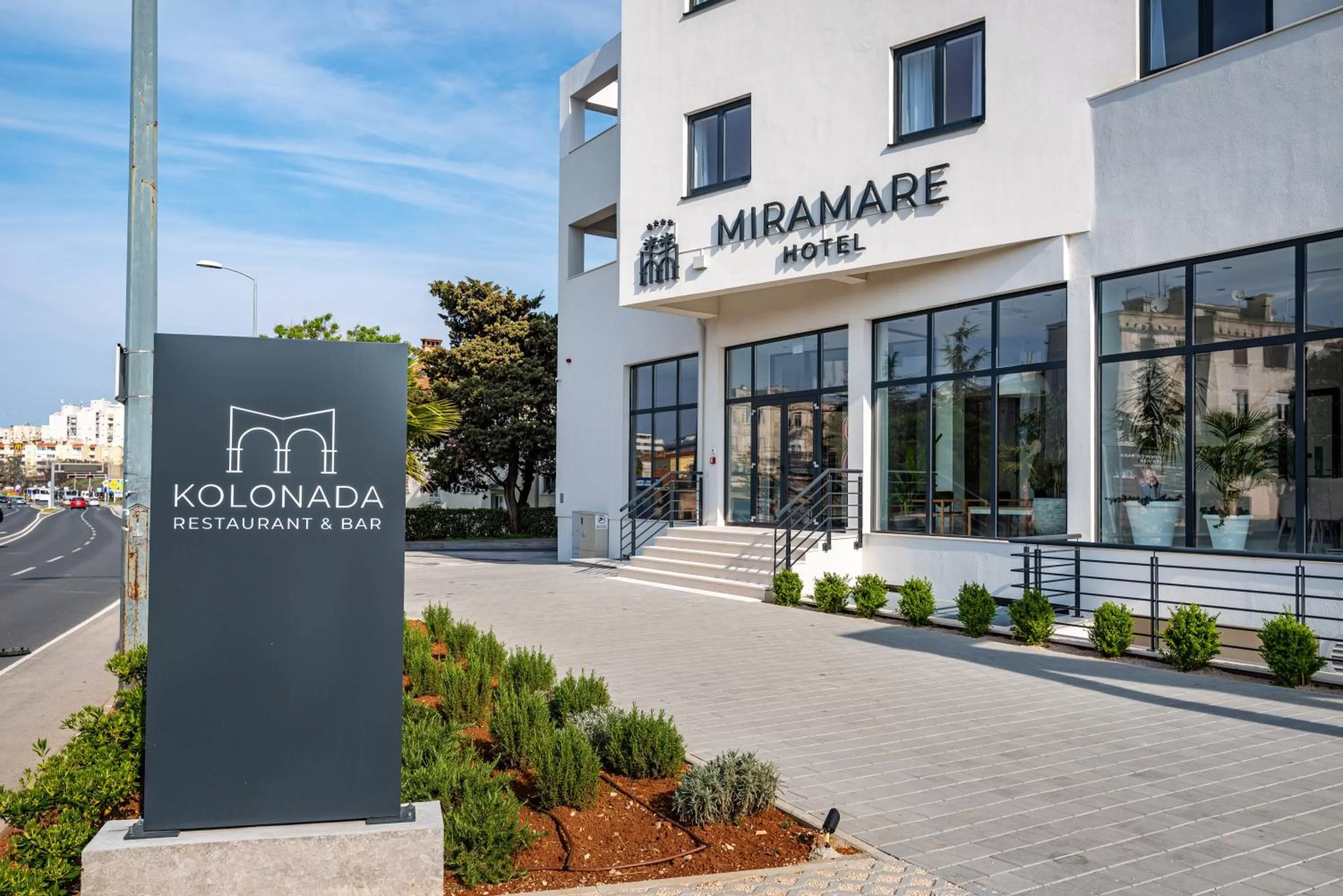 Property building in Miramare Hotel