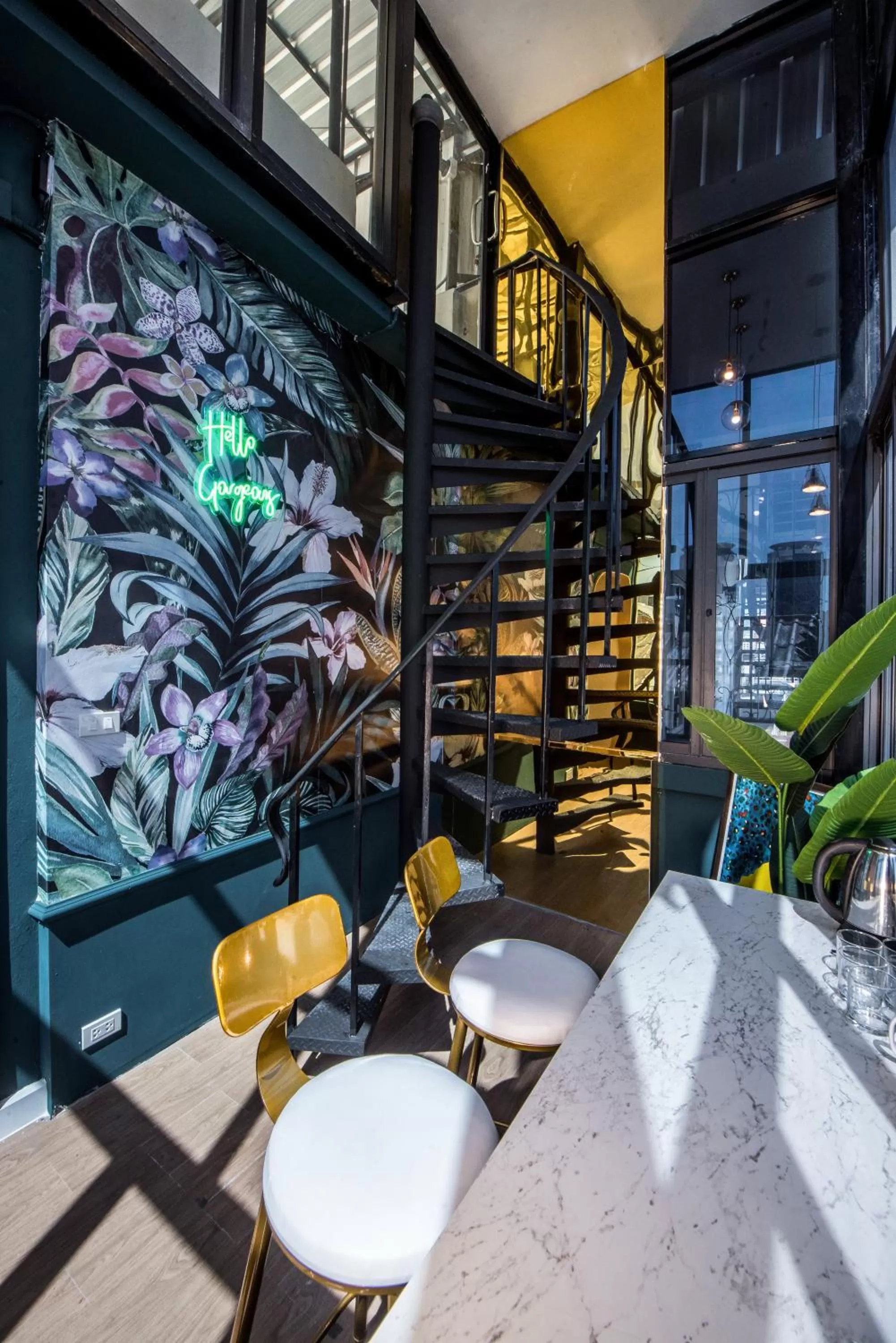 Patio in Theme Boutique Hotel Bangkok