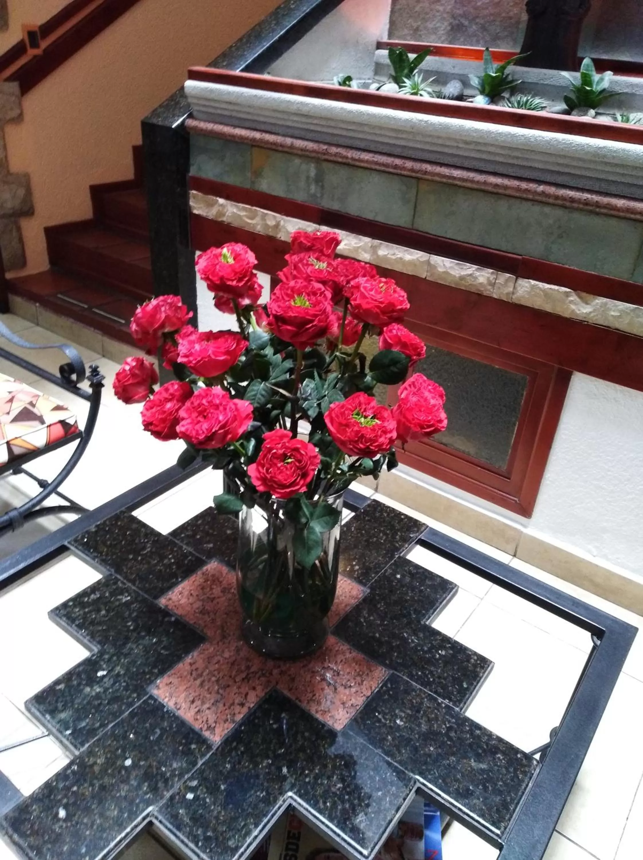 Decorative detail in Hotel Rodelu