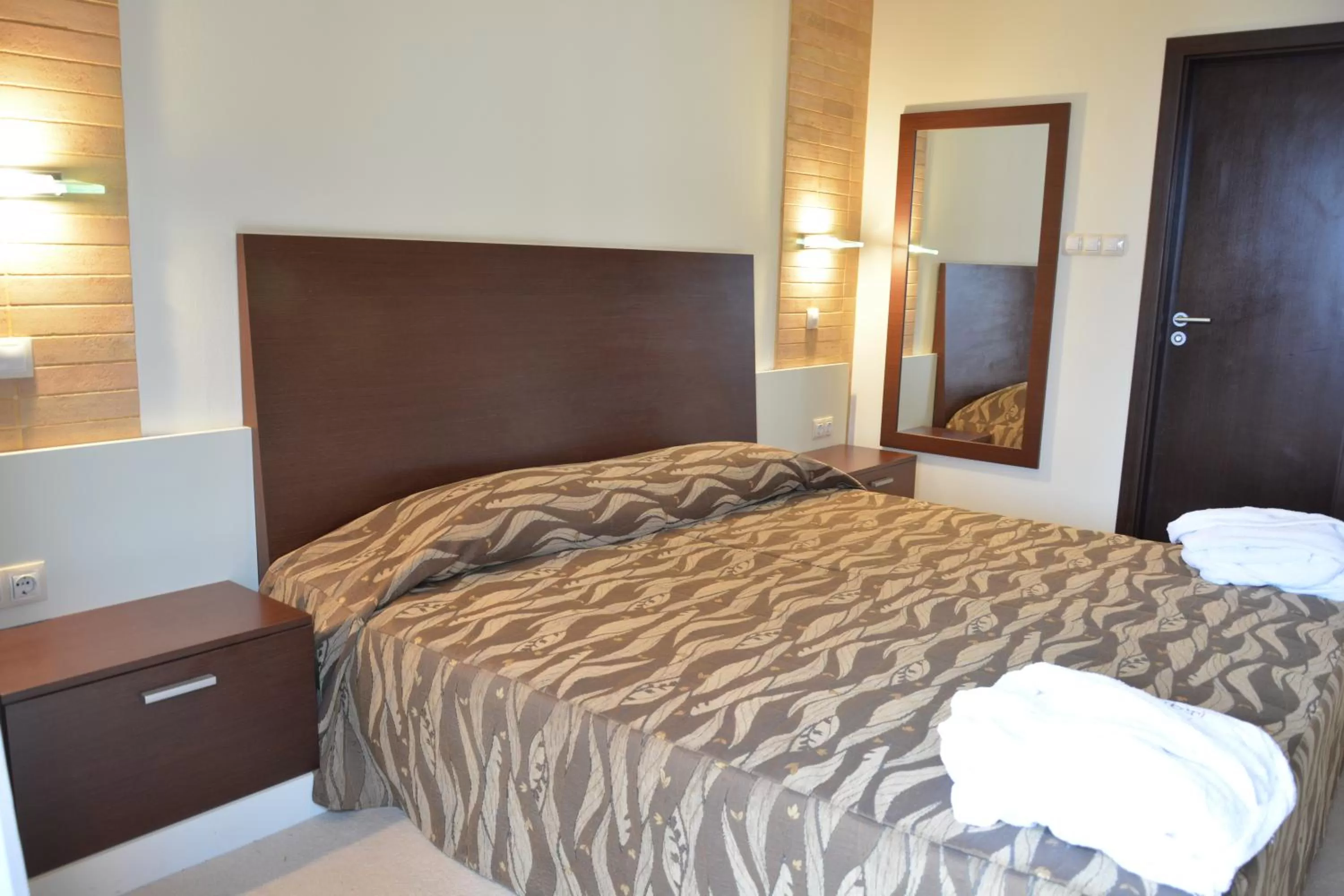 Bed in Hotel Presidivm Palace