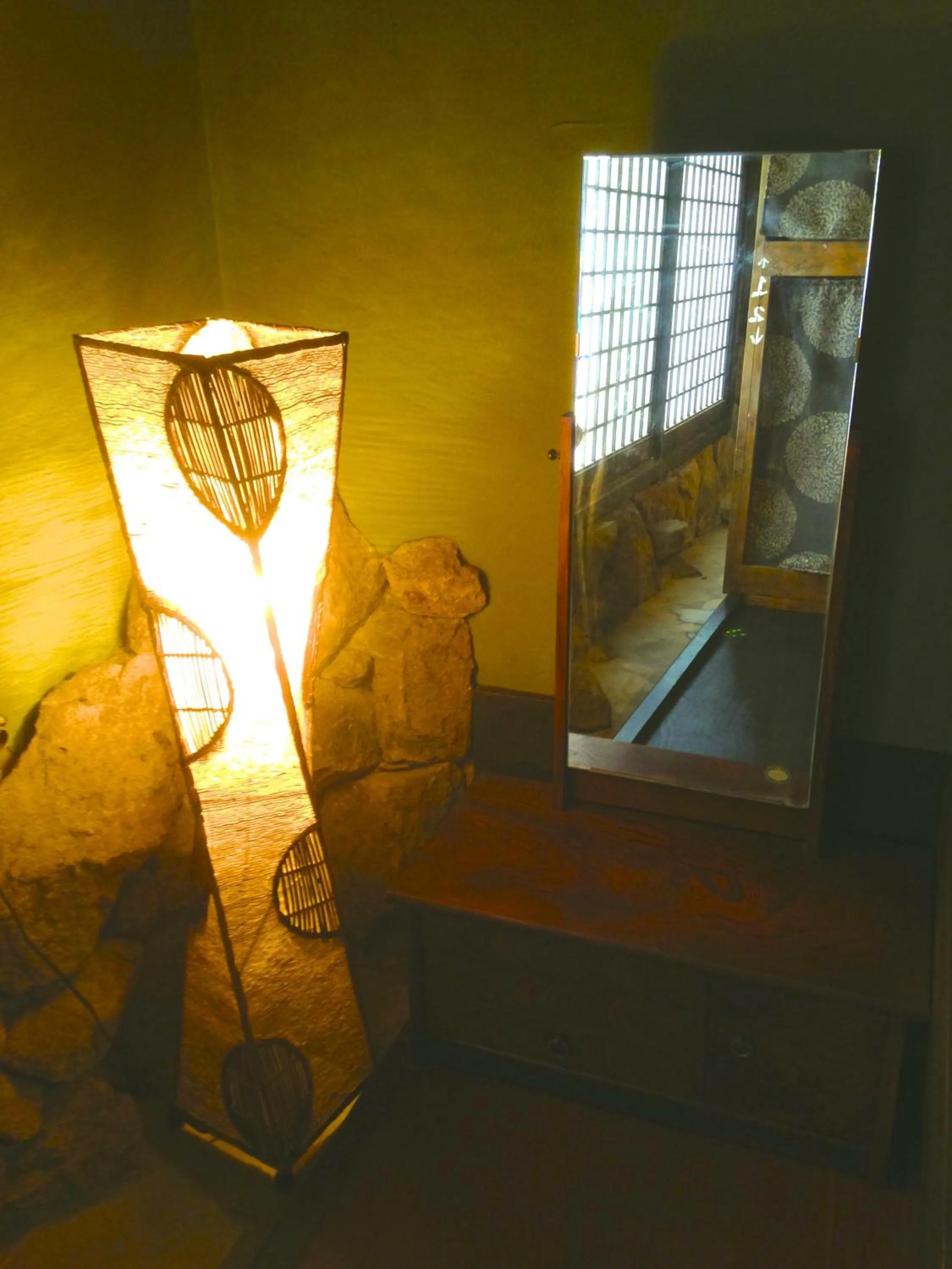 Decorative detail in Hostel Nakamura Kobe