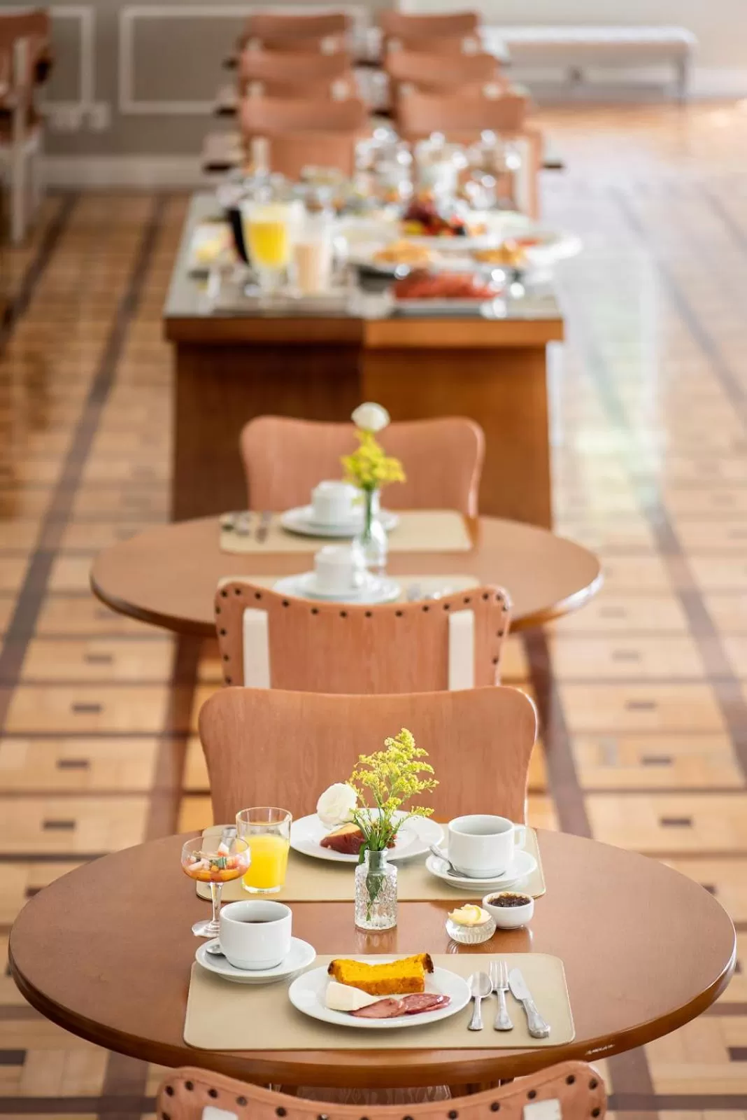 Dining area in Hotel Casacurta