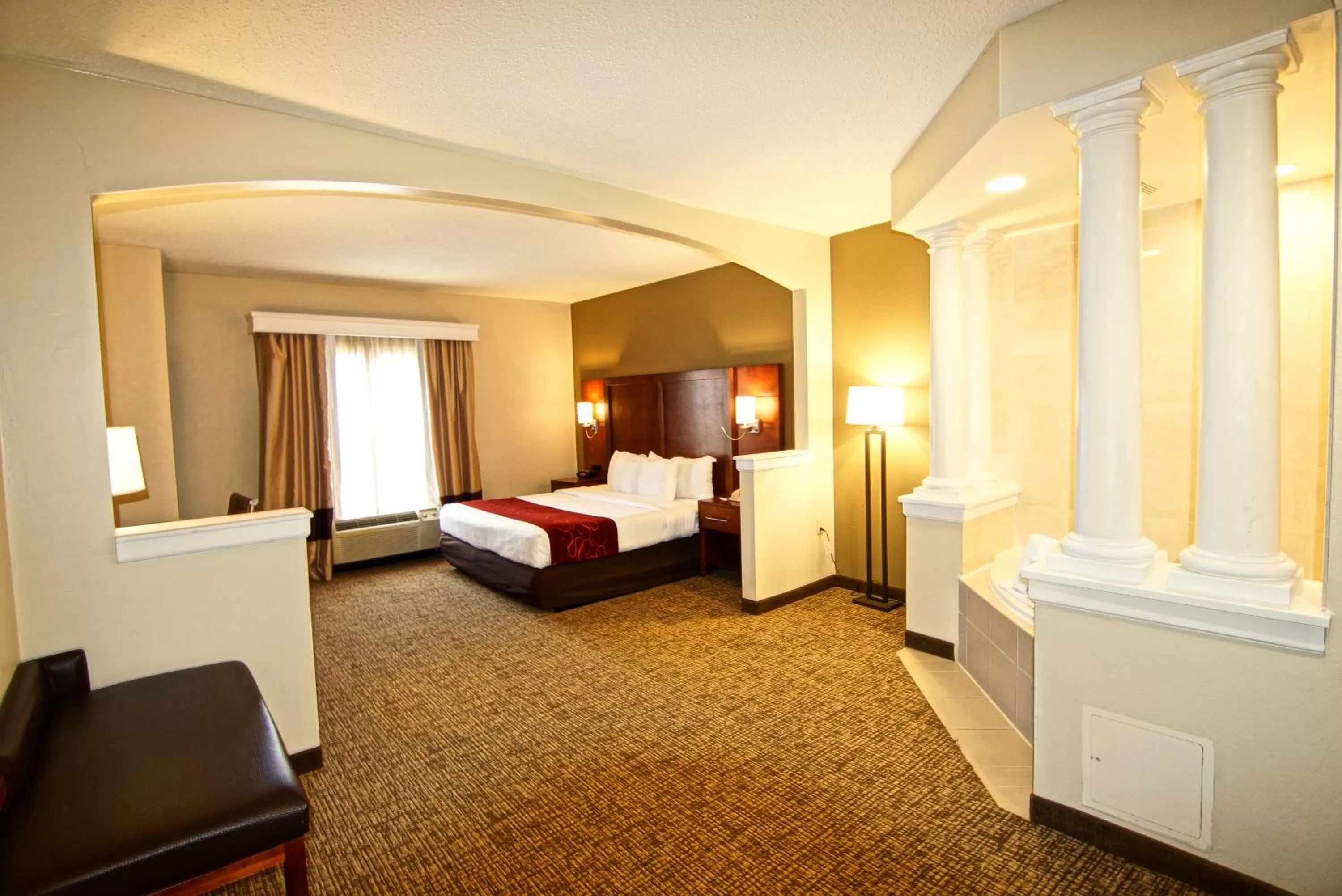 Bed in Comfort Suites Near University