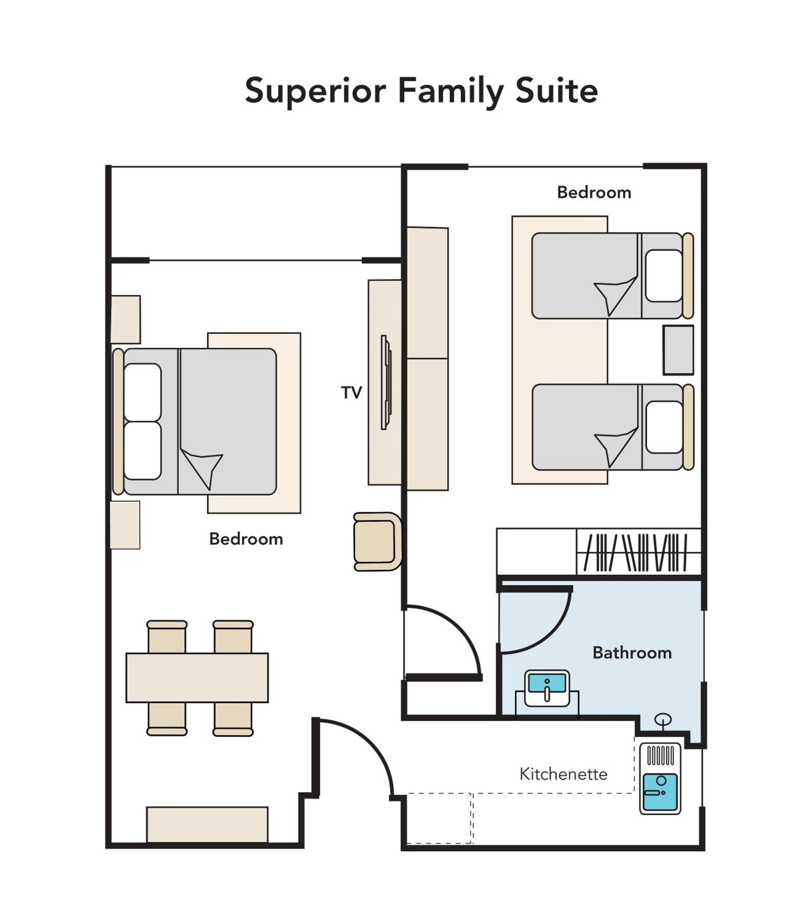 Floor plan in Acappella Suite Hotel, Shah Alam