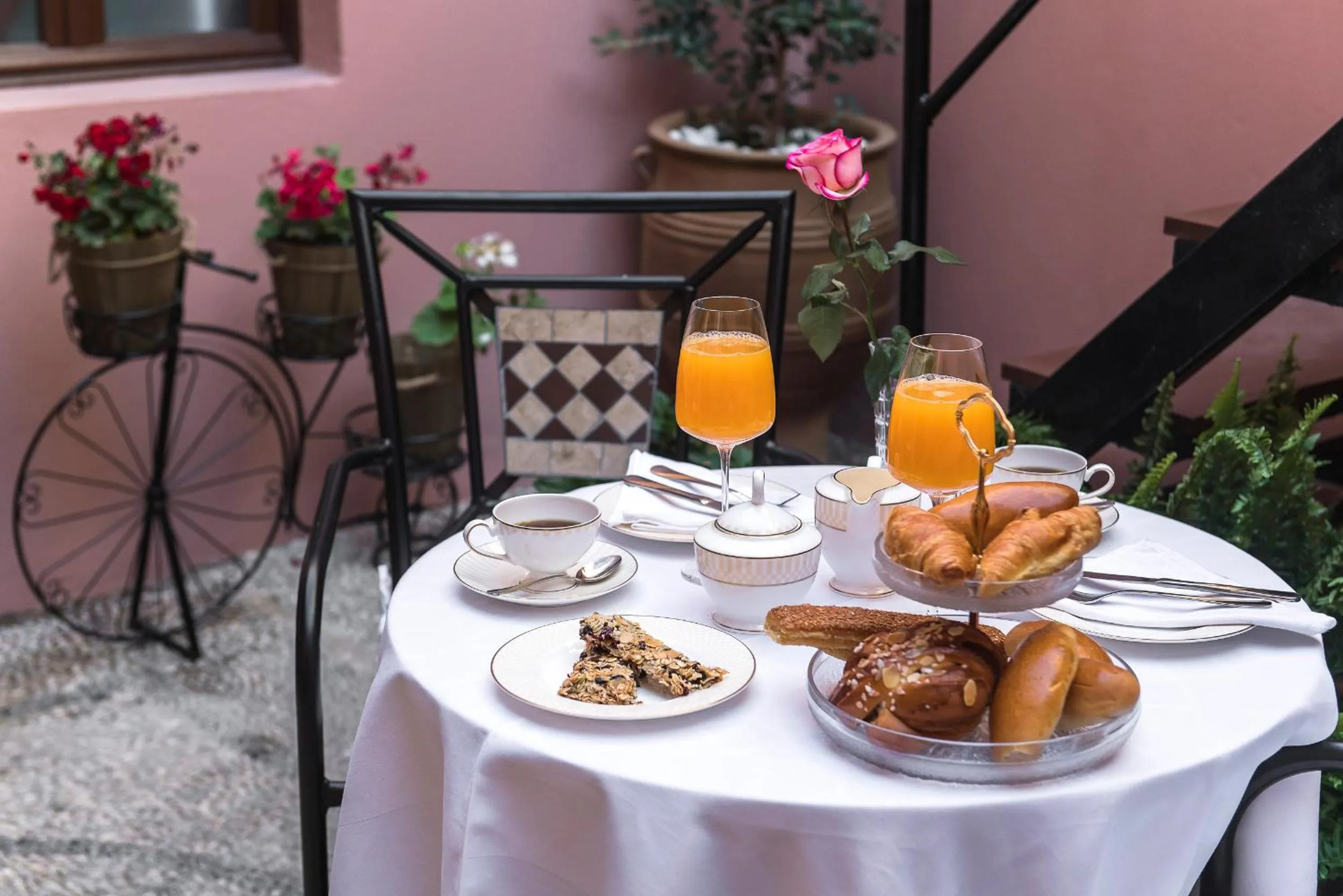 Food close-up in Sperveri Boutique Hotel