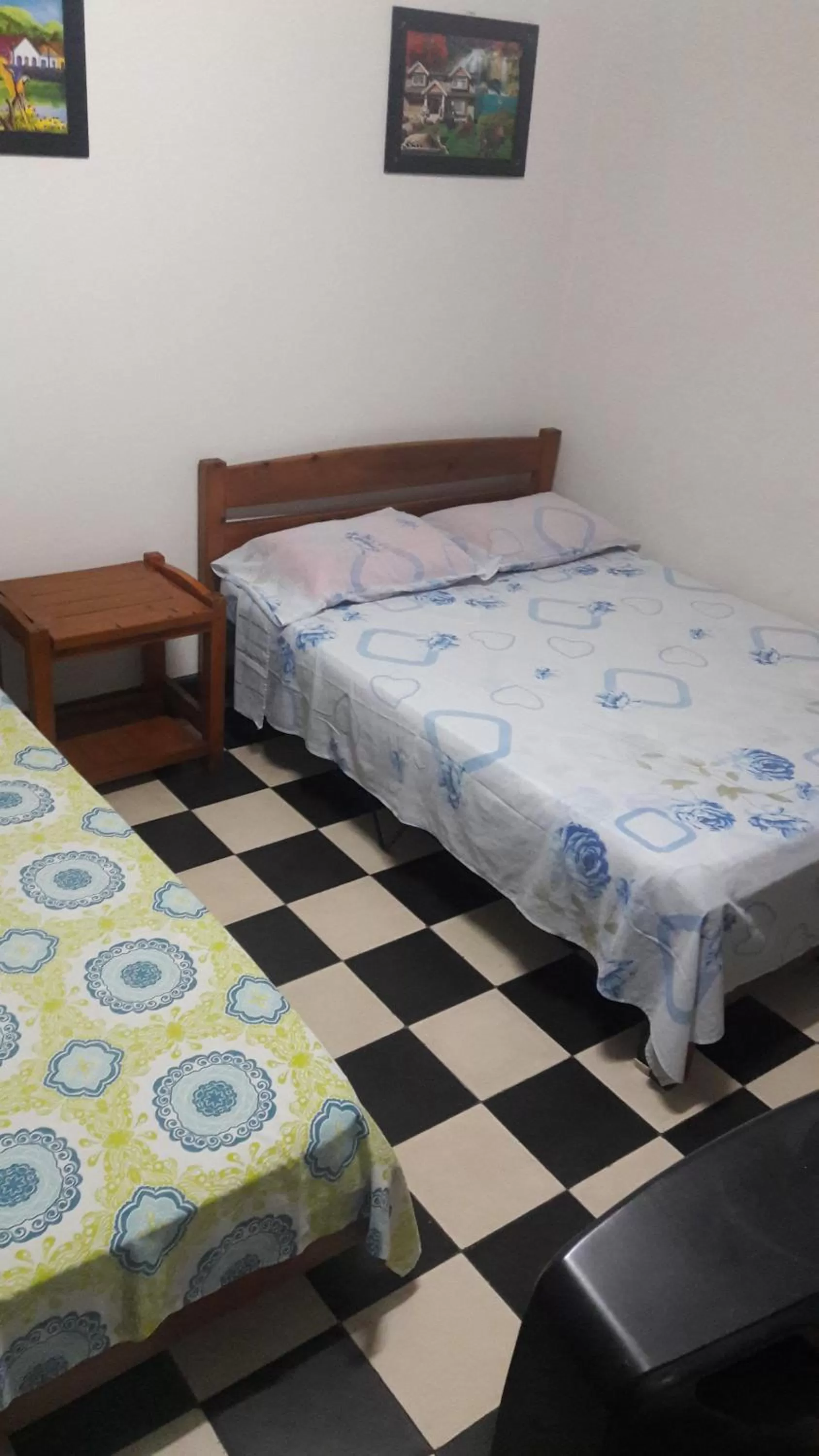 Bed in Hospedaje Santa Bárbara